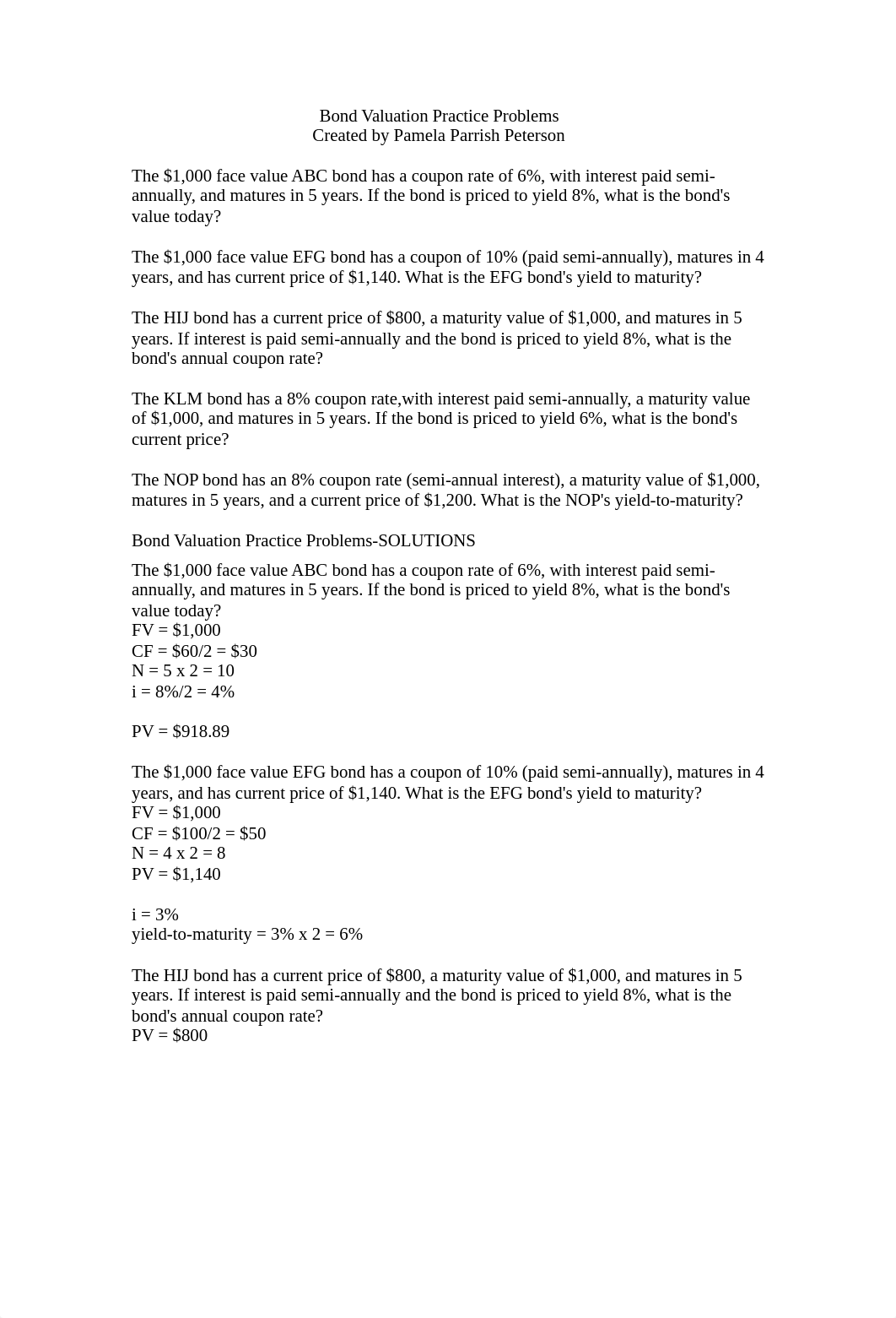 Bond Valuation Practice Problems.doc_daa09i5ko87_page1