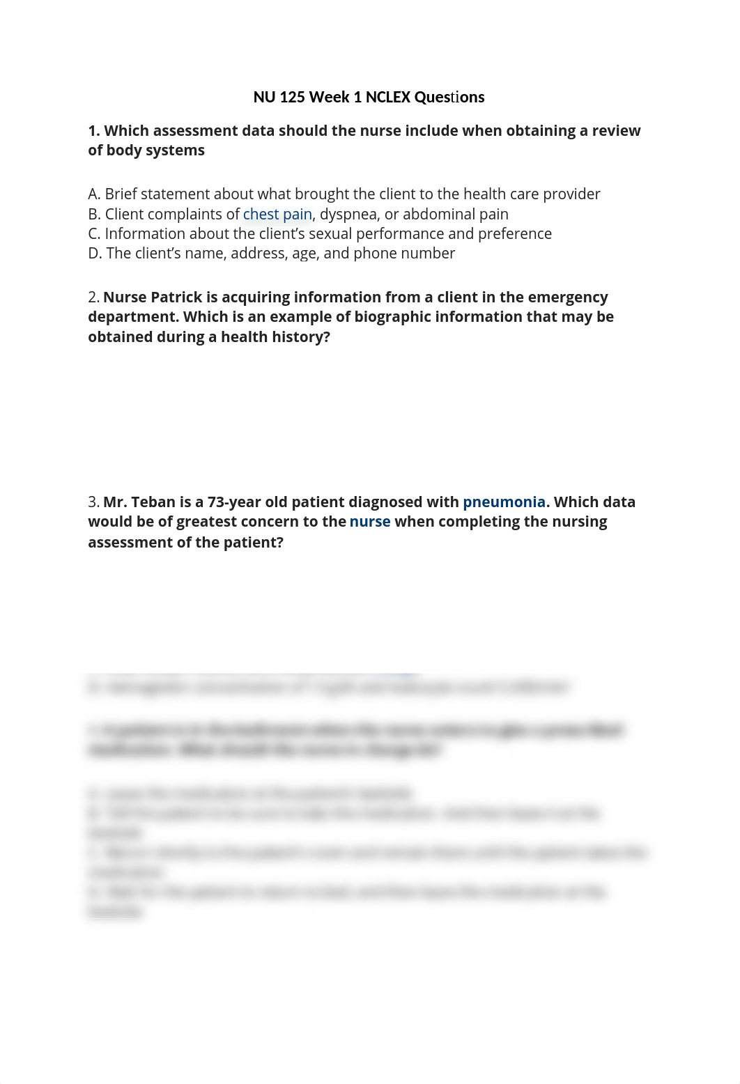 NU 125 Week 1 NCLEX Questions.docx_daao2rvpbi2_page1