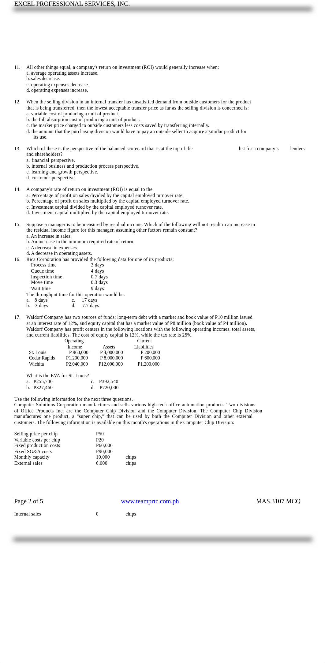 MAS_3107_Balanced_Scorecard_and_Responsibility_Accounting_-_MCQ.pdf_dab4ftzg5gv_page2