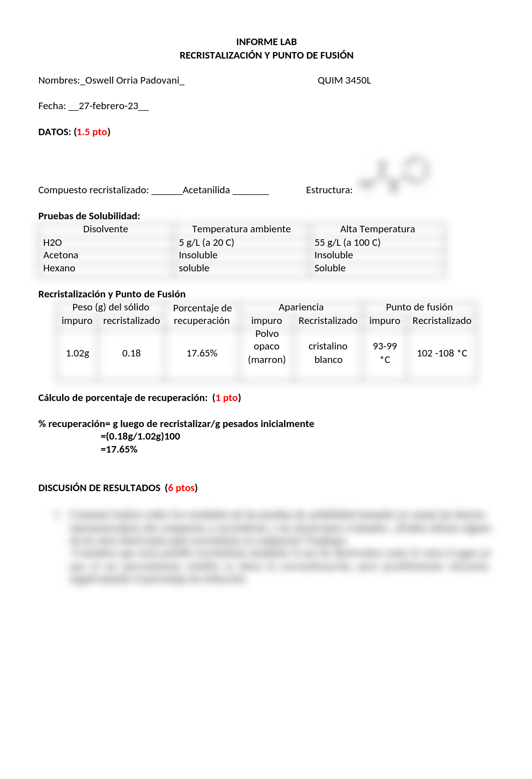 Informe Organica 2 Recristalizacion-Oswell Orria .docx_dabbuade0ui_page1