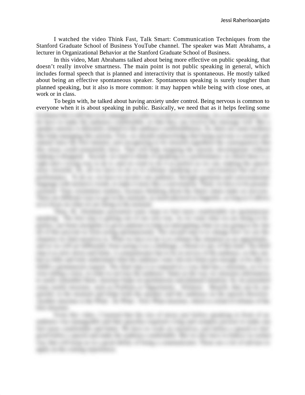 Think Fast, Talk Smart- Communication Techniques.docx_dabymasxlu5_page1