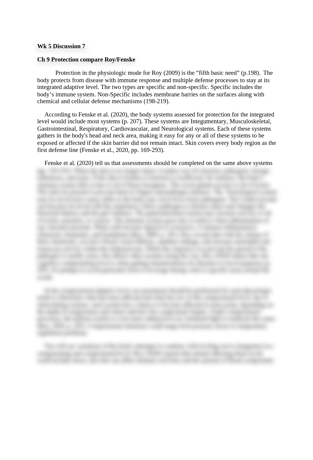 Ah305 Wk 5 Discussion 7 ch 9 Protection Roy model with Fenske (1).docx_dac6n1obnyx_page1