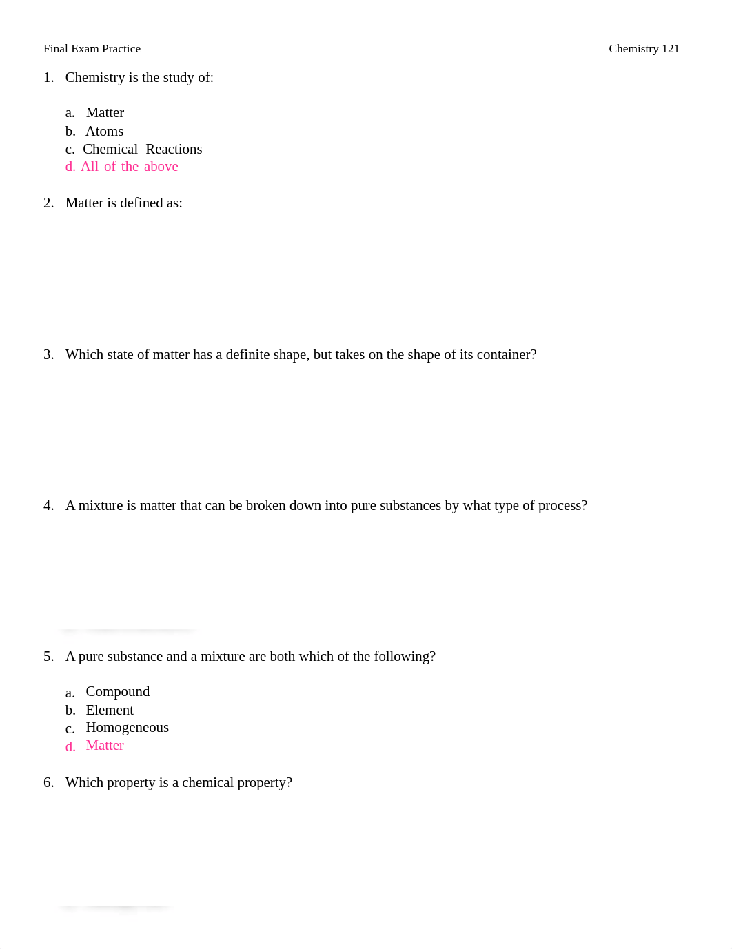 Chem 121 Final Exam Practice Problems KEY W19-1.pdf_dacduo0ouz4_page1