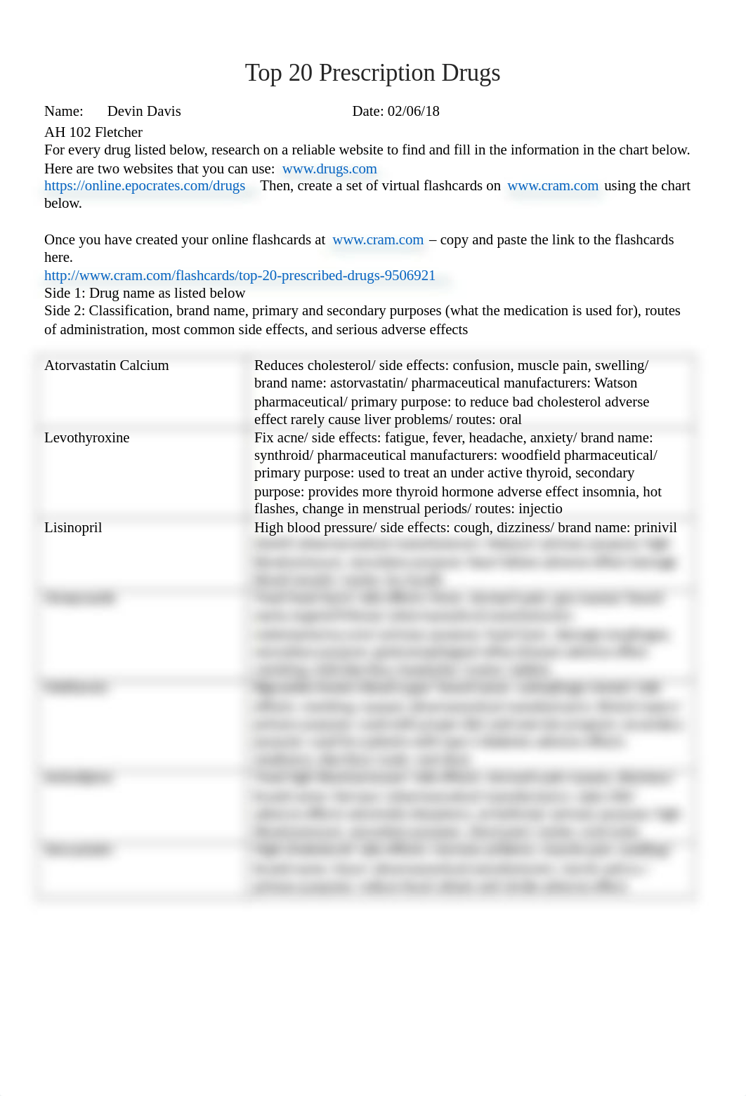 Devin Davis Top 20 Prescribed Drugs .docx_daclvwowqh2_page1
