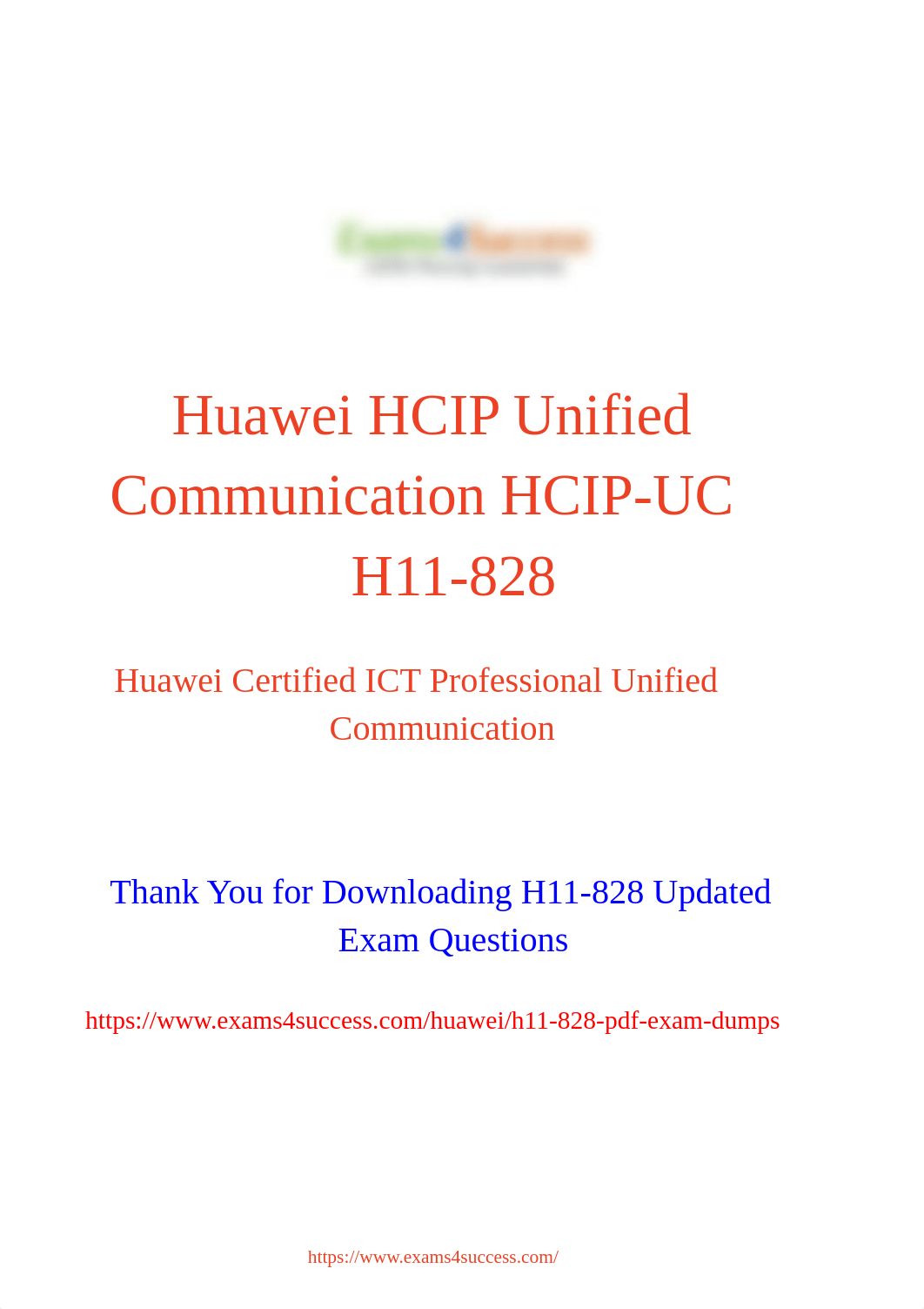 Practice Tests and Huawei H11-828 Real Exam Questions.pdf_dacqwt39rvb_page1