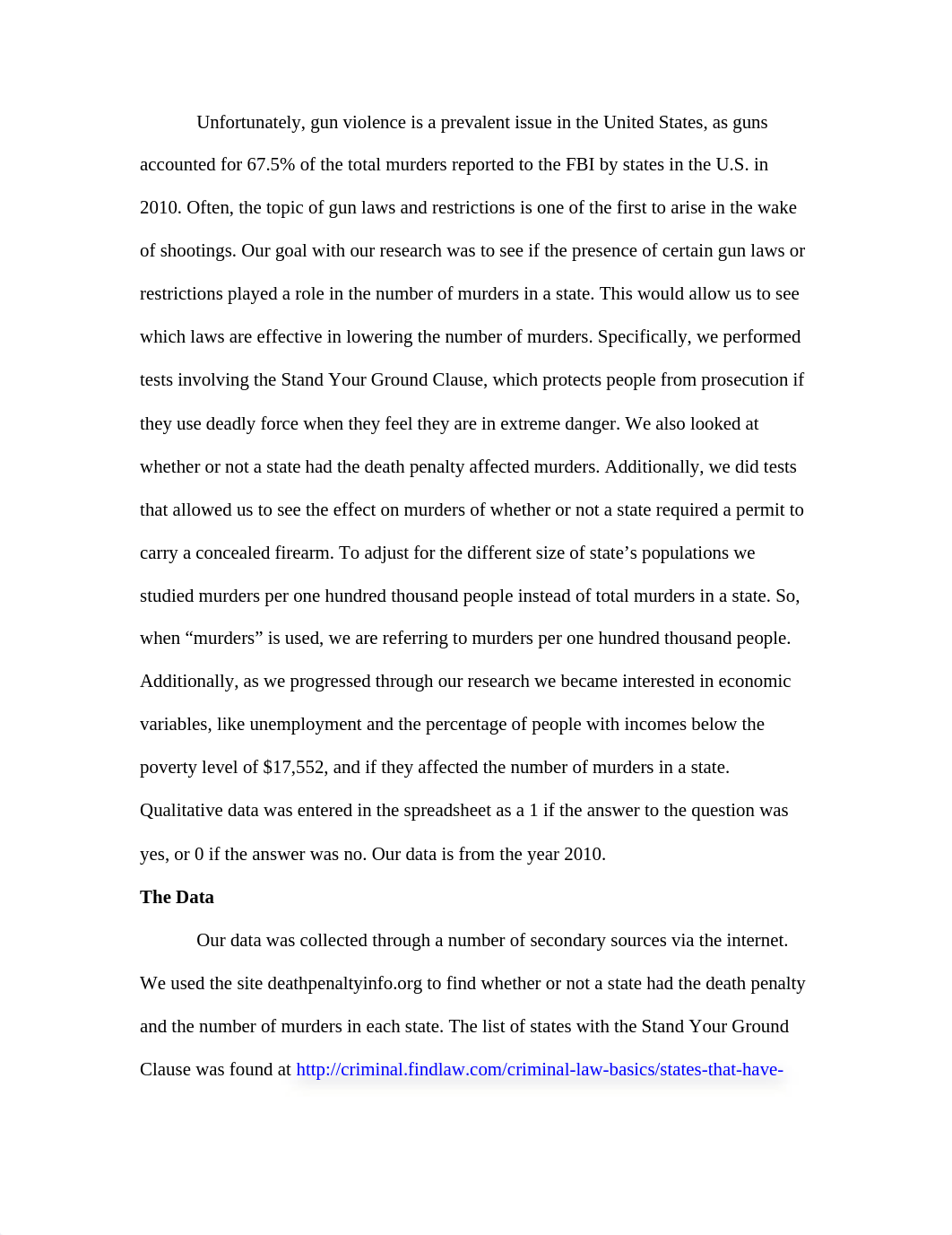 Essay, Statistical Analysis of Gun Violence_daczfywqkyt_page1