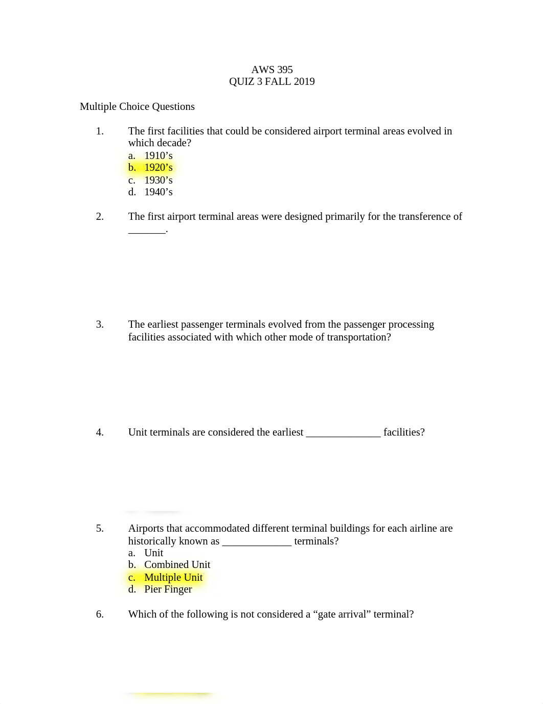 AIRPORT MGT. QUIZ THREE ANSWERS.docx_dad2r1ab6iw_page1