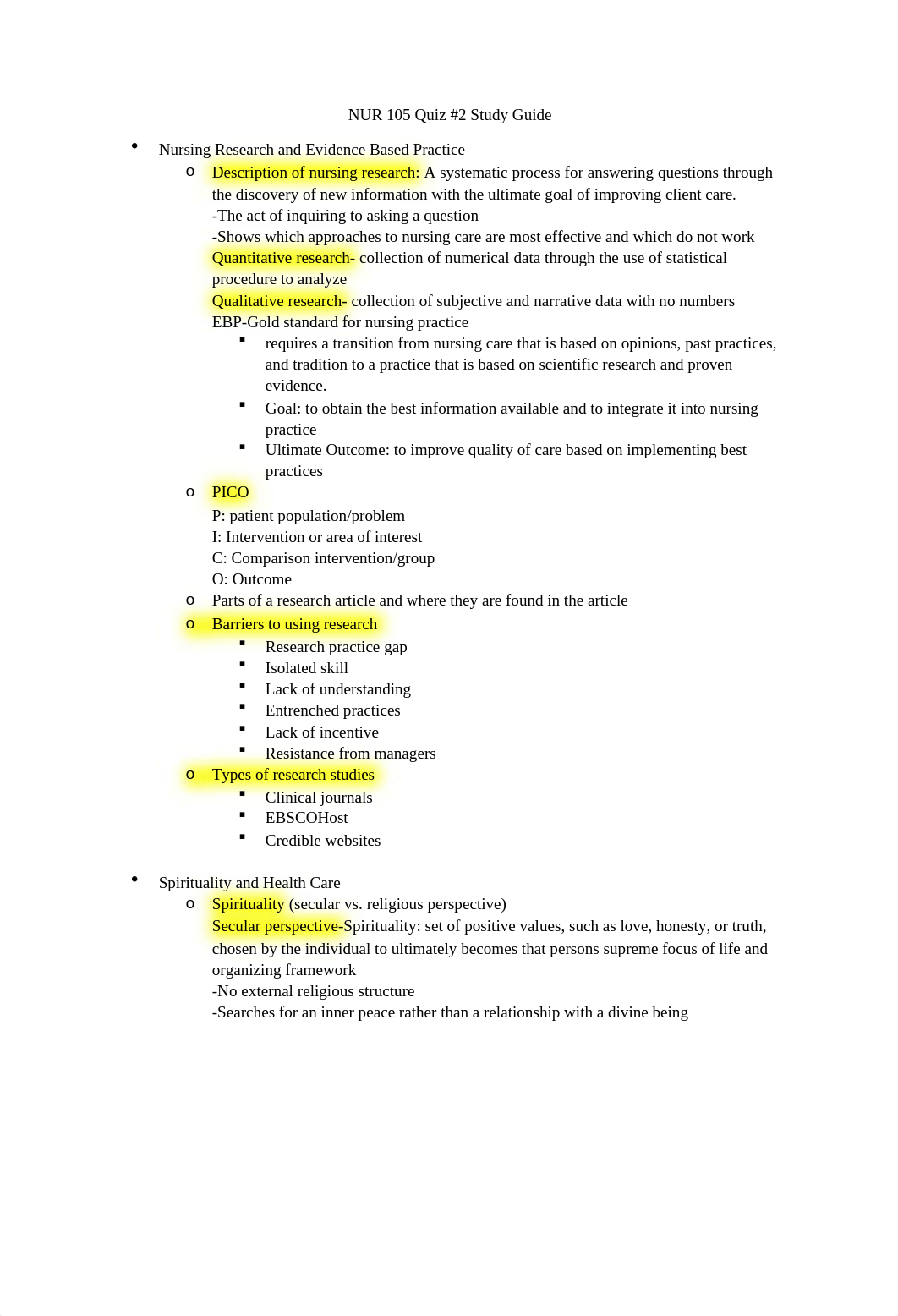 NUR 105 Quiz 2 Study Guide .docx_dad3cm5k6k9_page1