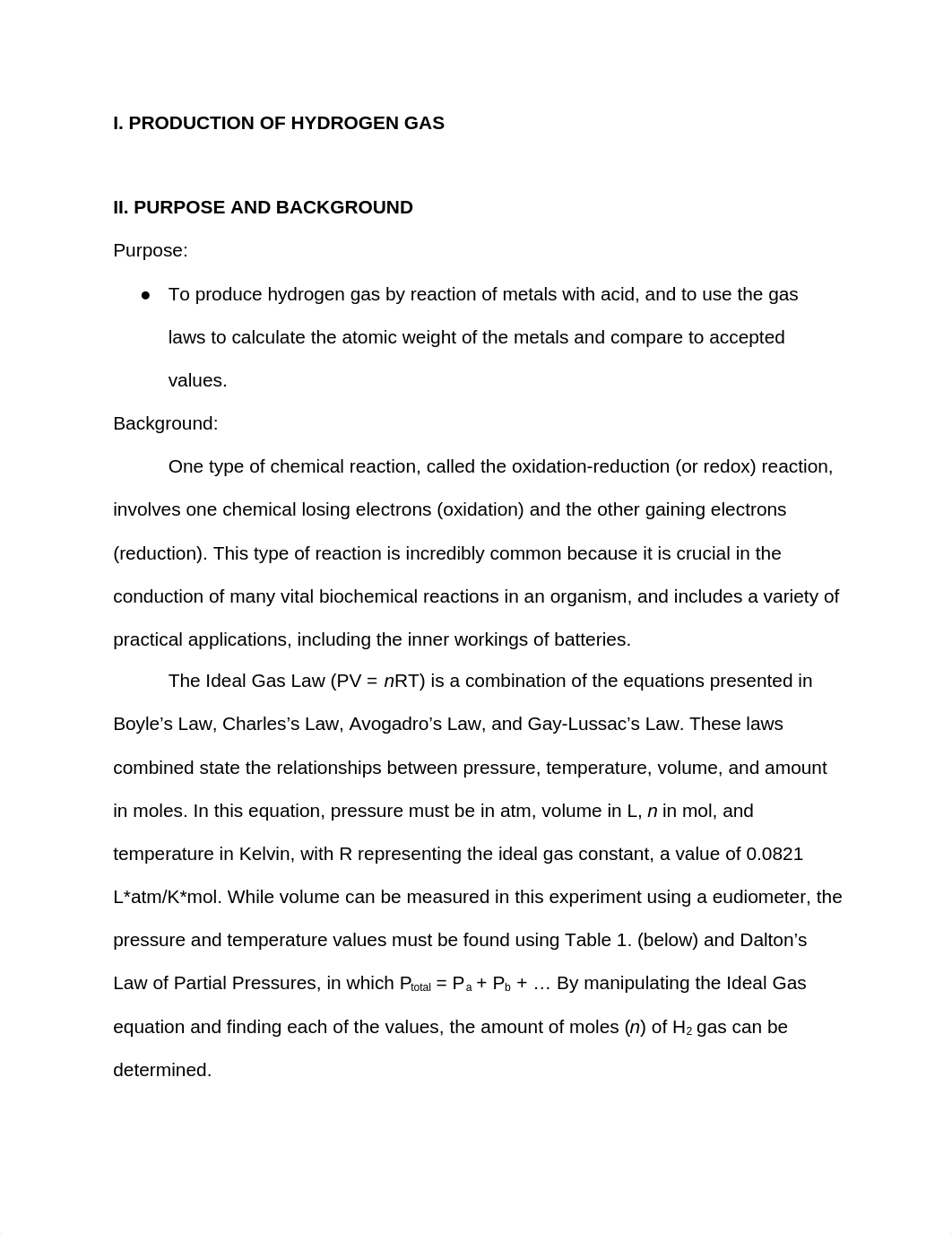 Production of Hydrogen Gas - Formal Lab Report_dae8mlxpml4_page2