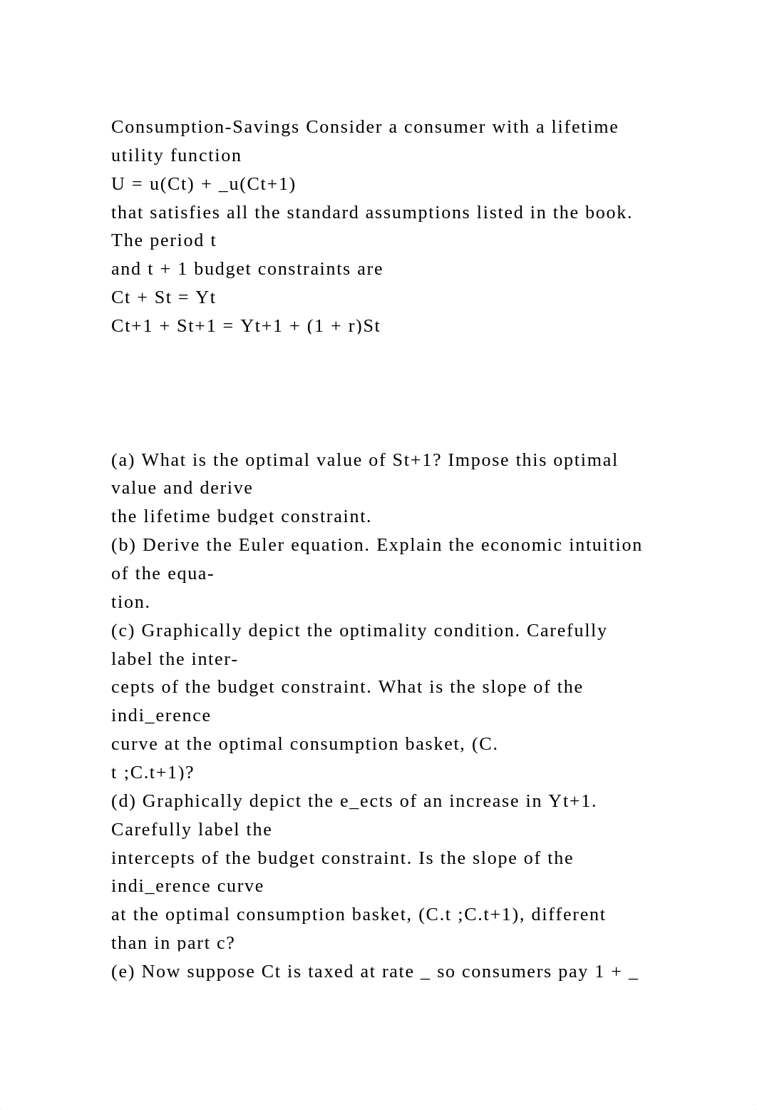 Consumption-Savings Consider a consumer with a lifetime utility func.docx_daeev749gd0_page2