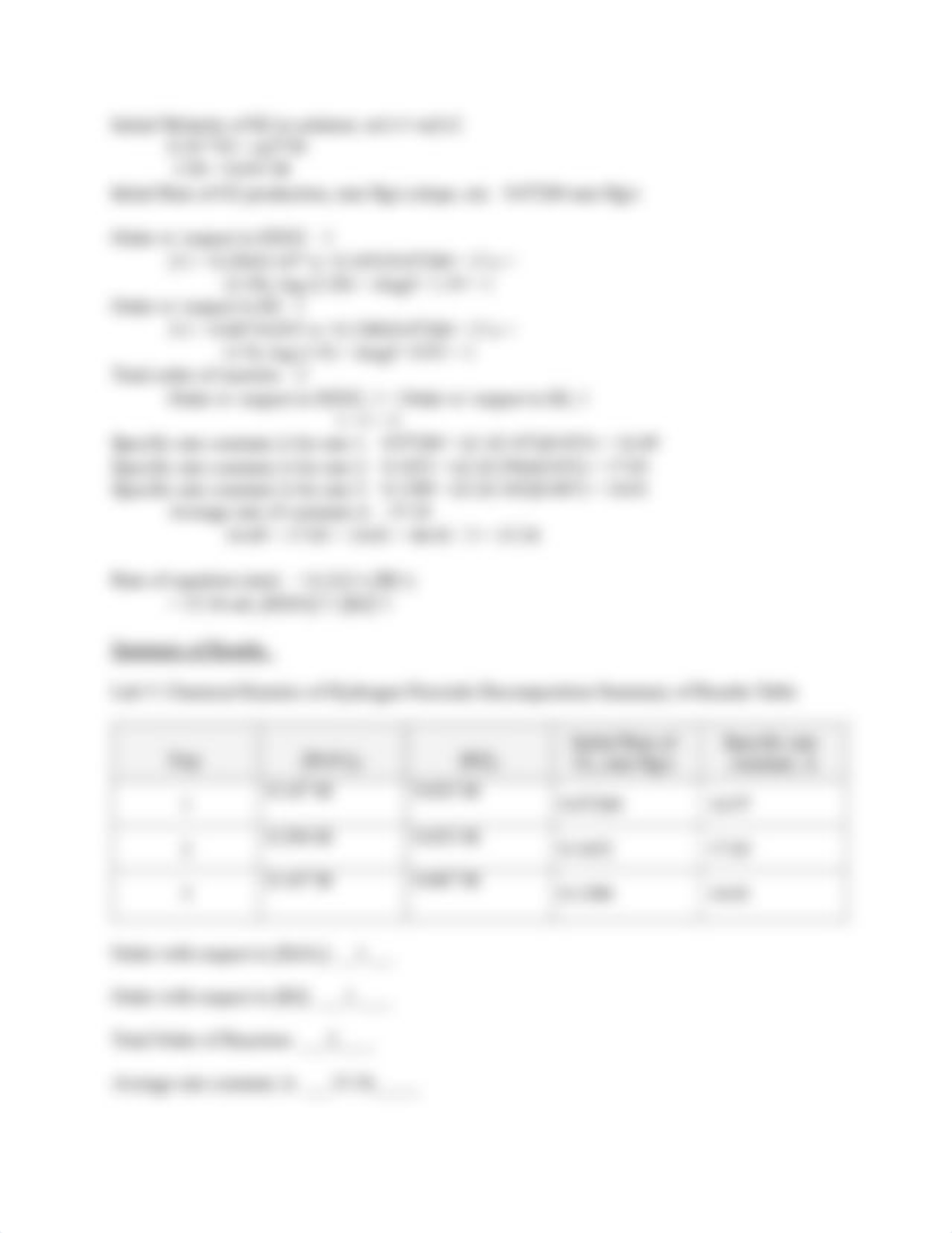 Lab 5 Chemical Kinetics of Hydrogen Peroxide Decomposition.pdf_daeyhnl2aso_page3