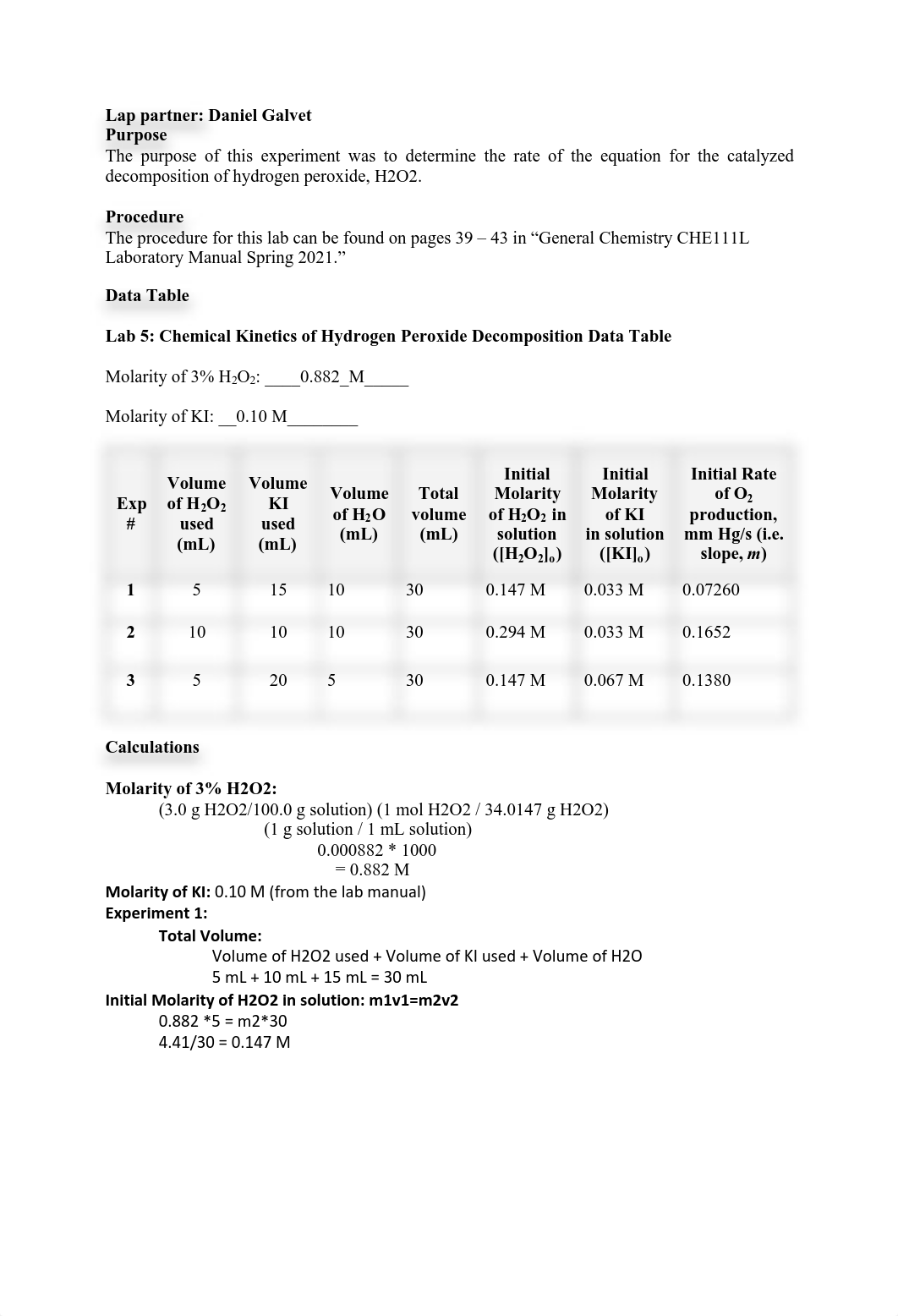 Lab 5 Chemical Kinetics of Hydrogen Peroxide Decomposition.pdf_daeyhnl2aso_page2