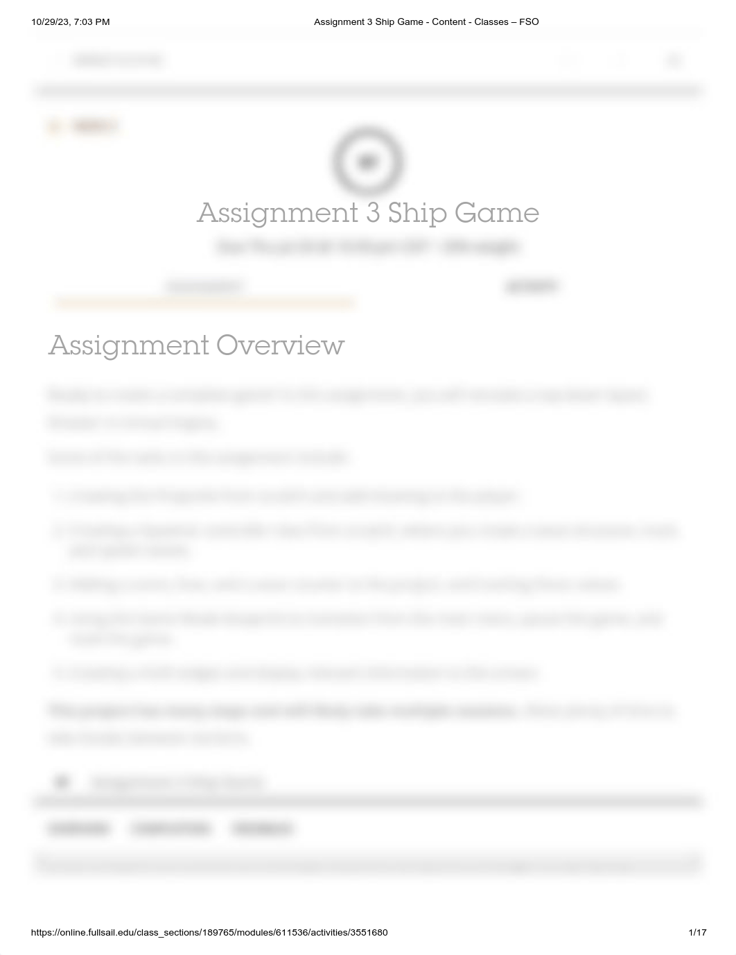Assignment 3 Ship Game - Content - Classes - FSO.pdf_daeymlsqs66_page1