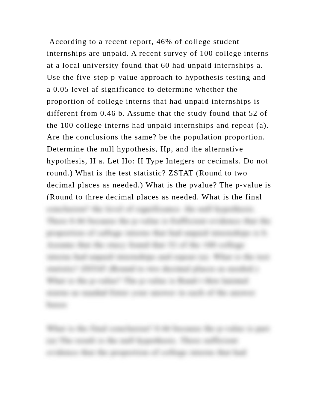 According to a recent report, 46 of college student internships are .docx_daf2fy3e6gp_page2
