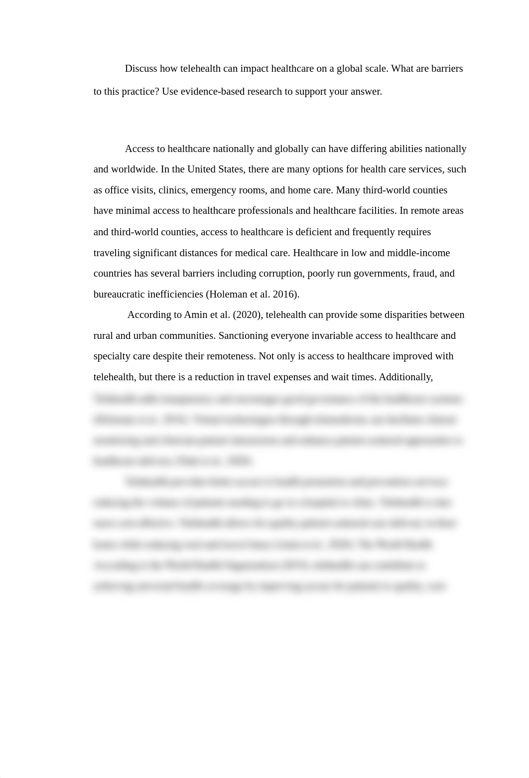 Week 8 Discussion Global telehealth.docx_daf6xf6vdf9_page1