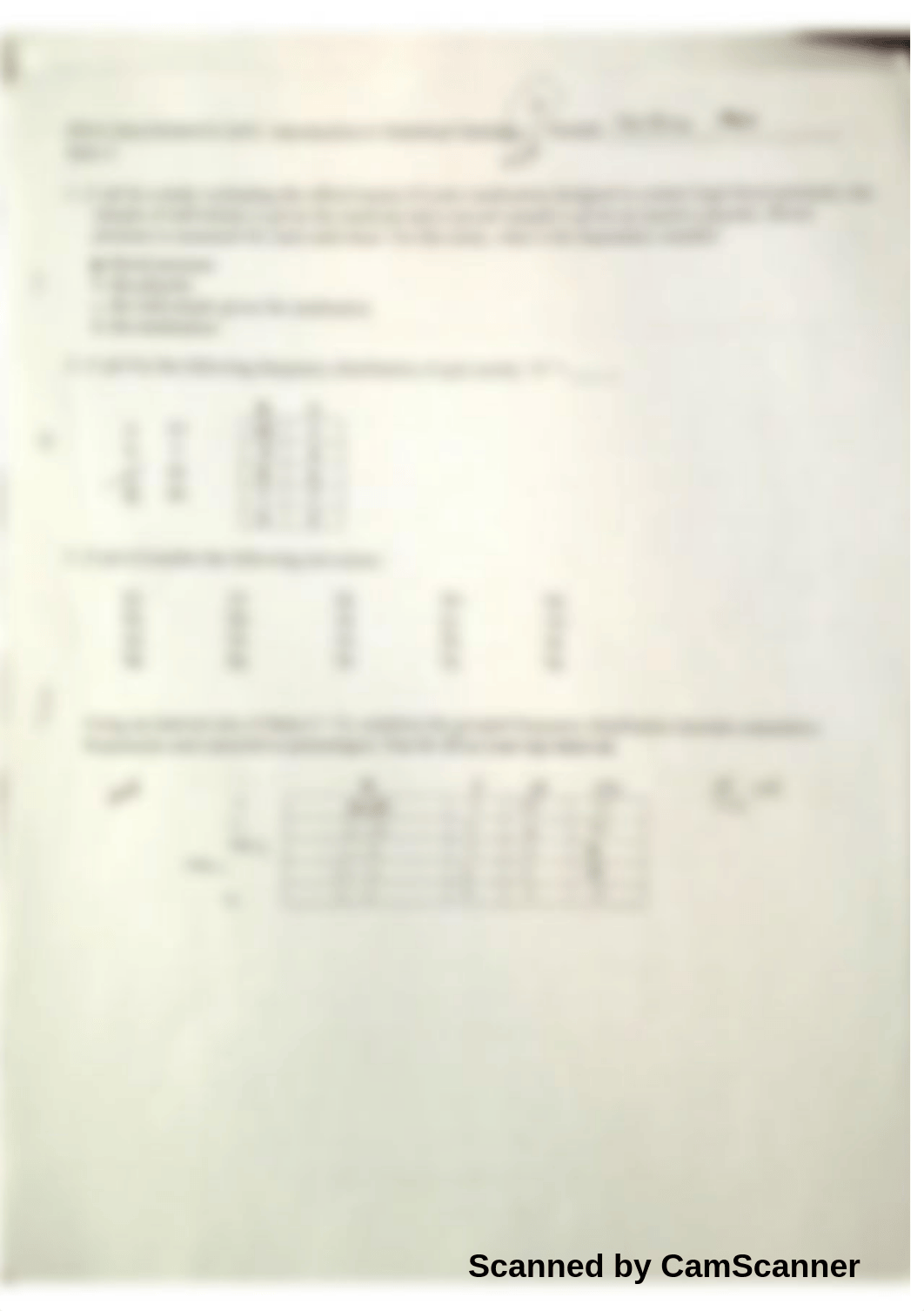 Quiz #2(Frequency Distributions amd Percentages, Distributions)_daf8m9rkb4i_page1