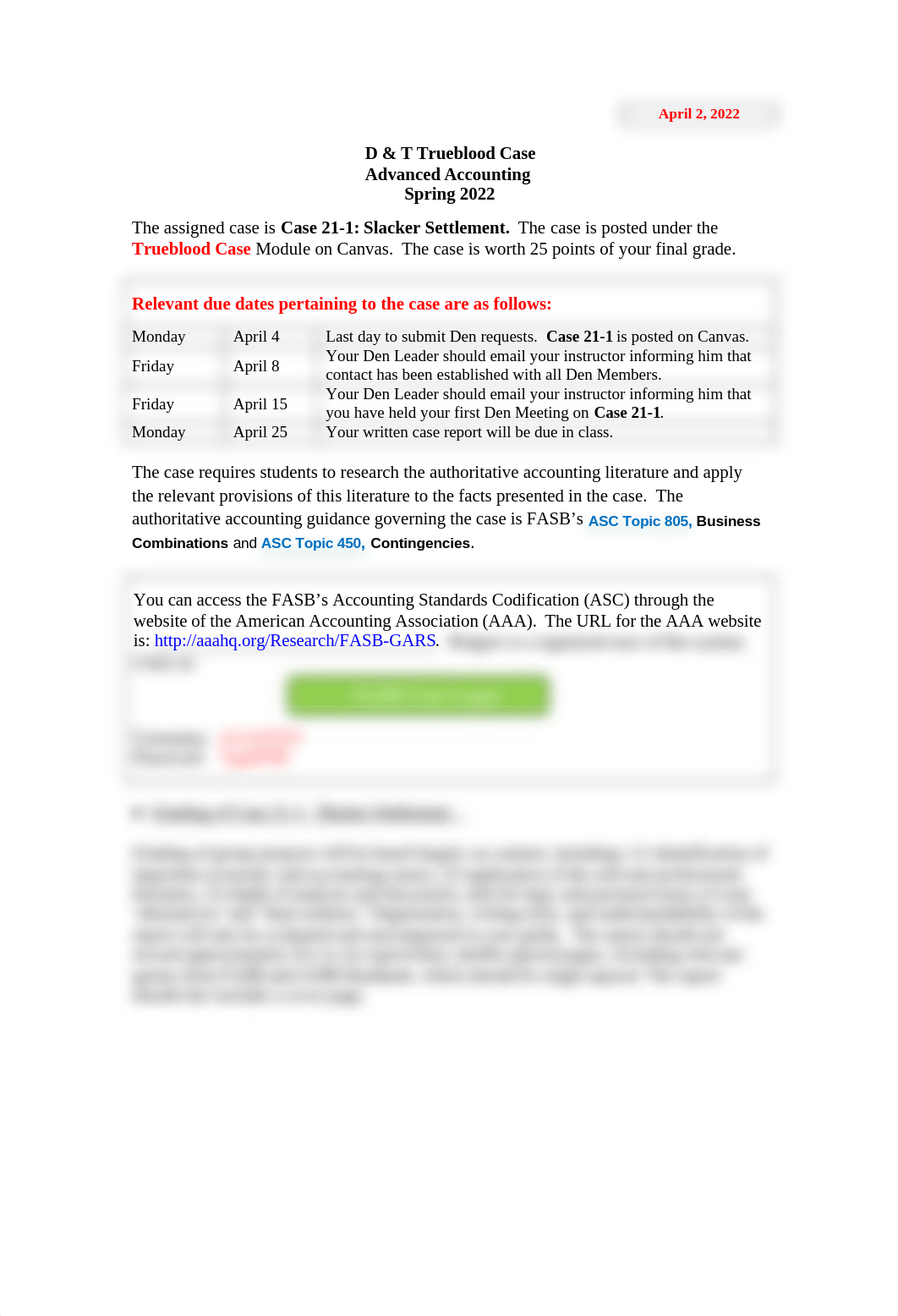 Instructor Notes_Case 21-1_Slacker Settlement._TrueBlood Case.doc_daff1fgkus3_page1