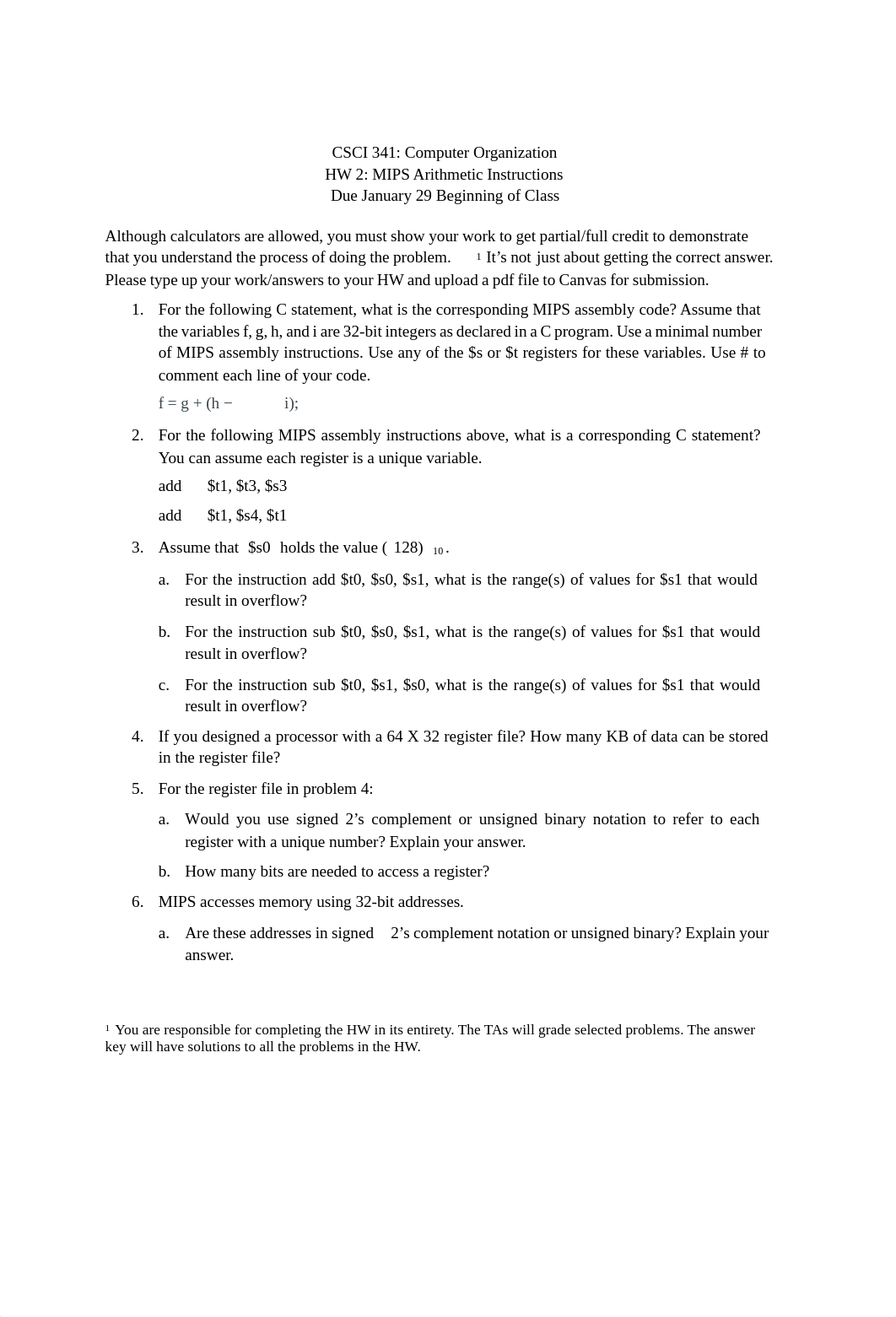 Homework 2 - MIPS Arithmetic and MARS.pdf_dafks9efumr_page1