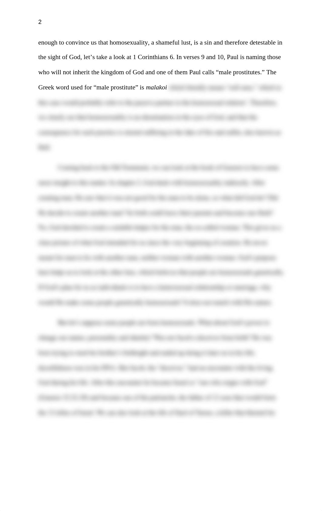 Homosexuality and the Nature of Christianity - Paper_daft21bl58g_page2