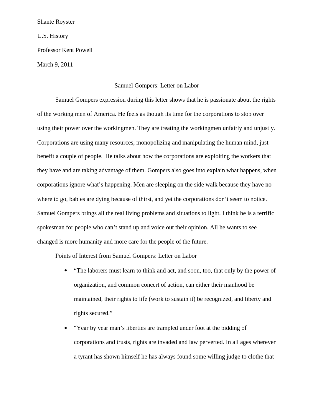 Andrew Carnegie: Wealth & Samuel Gompers: Letter on Labor_dag28bwdw0z_page2