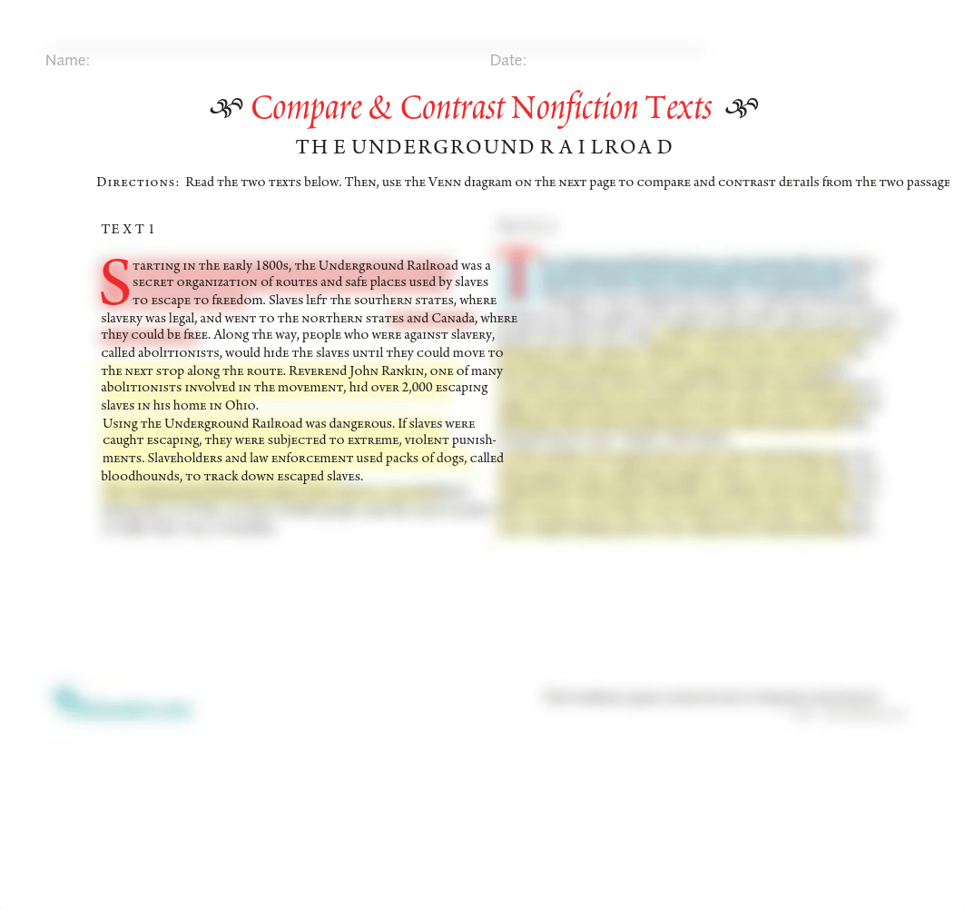 compare-and-contrast-nonfiction-texts-the-underground-railroad.pdf_dag29itctgf_page1