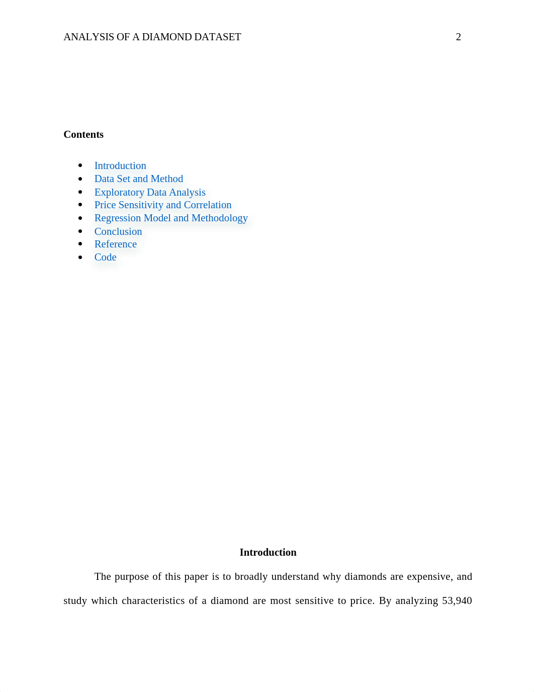 Diamonds DataSet - ANLY 500 Report.docx_dag3hnd36pl_page2