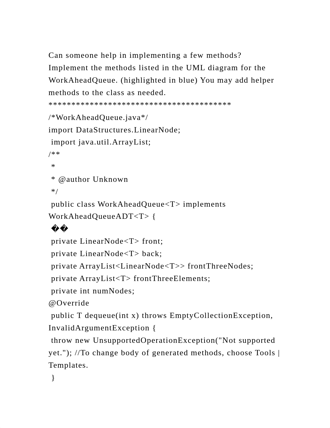 Can someone help in implementing a few methodsImplement the metho.docx_dag7vyoiqox_page2