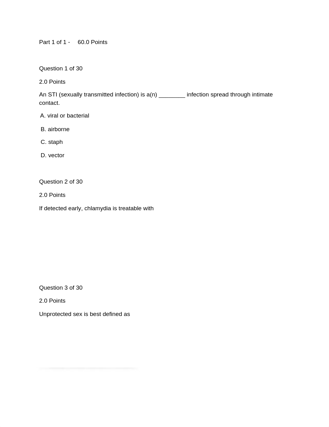 Exam and Answers Covering STI's_daggsgk8rip_page1