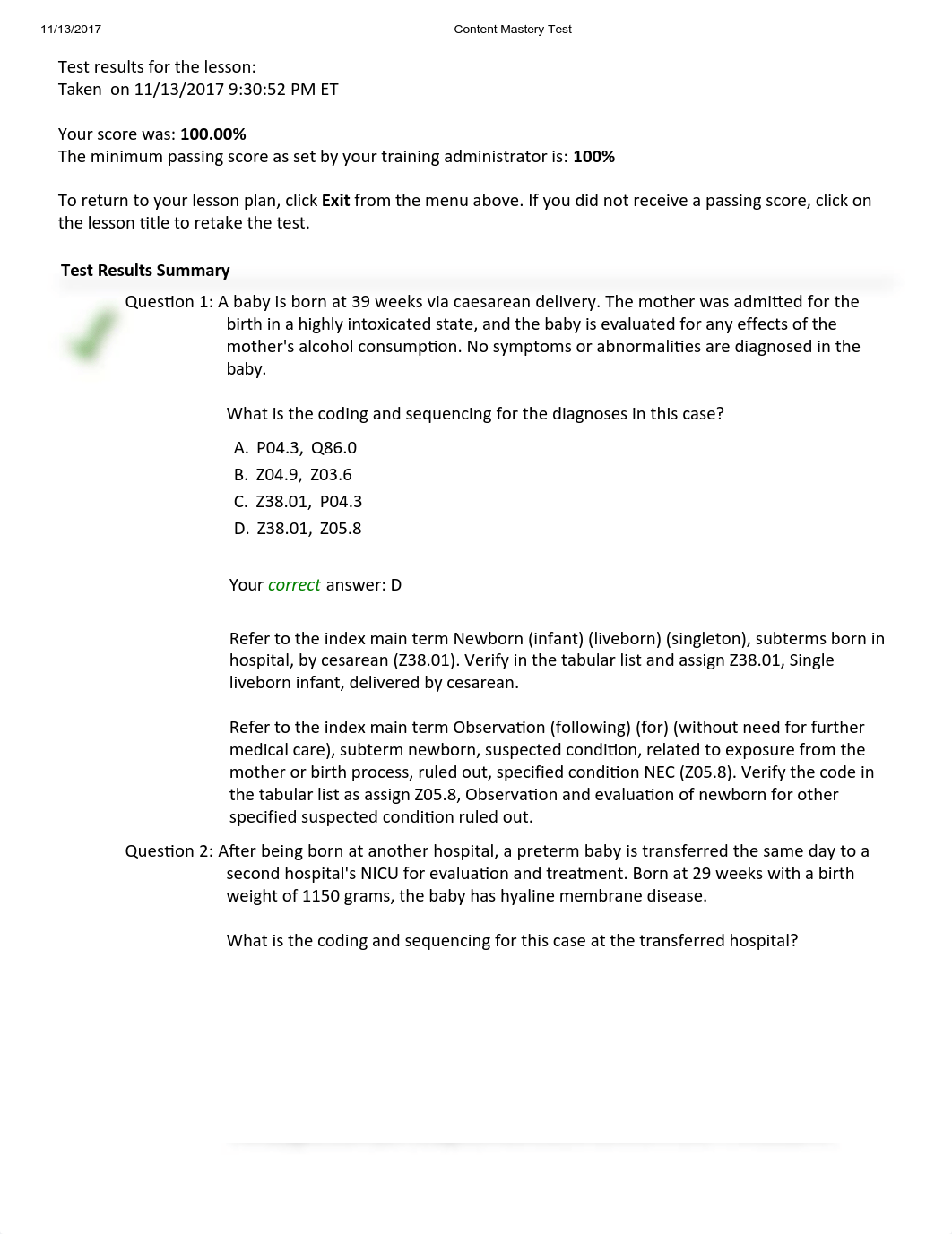 ICD-10-CMPCS Perinatal Conditions and Congenital Anomalies IV Diagnosis Conditions Originating in th_dagjbqepjgs_page1