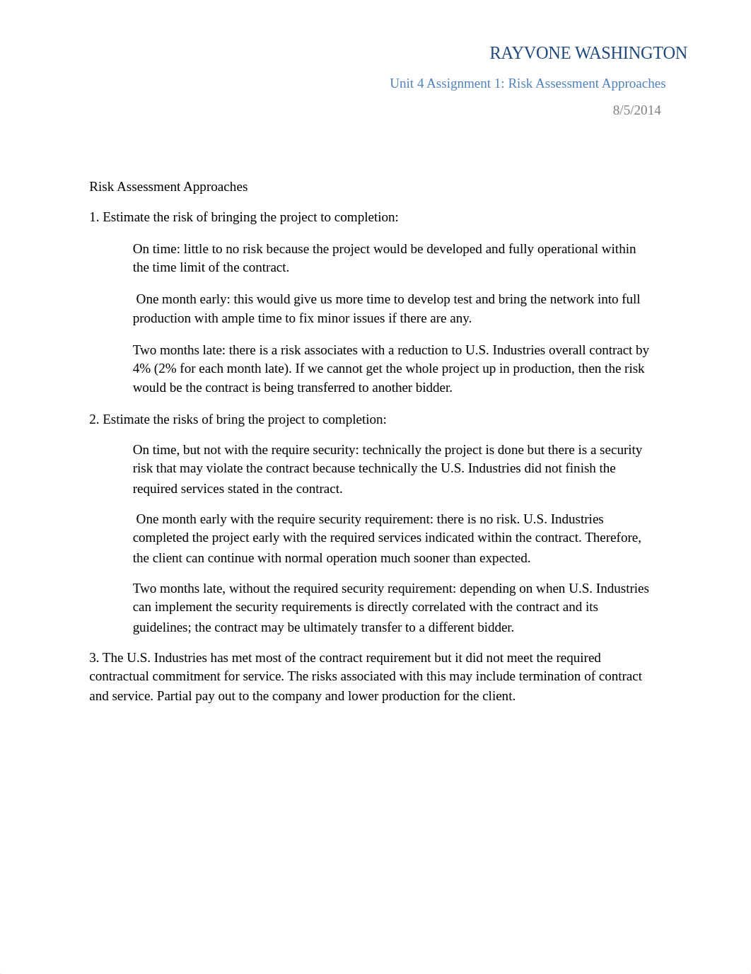 Unit 4 assignment 1 risk assessment approaches_dagke9tftpd_page1