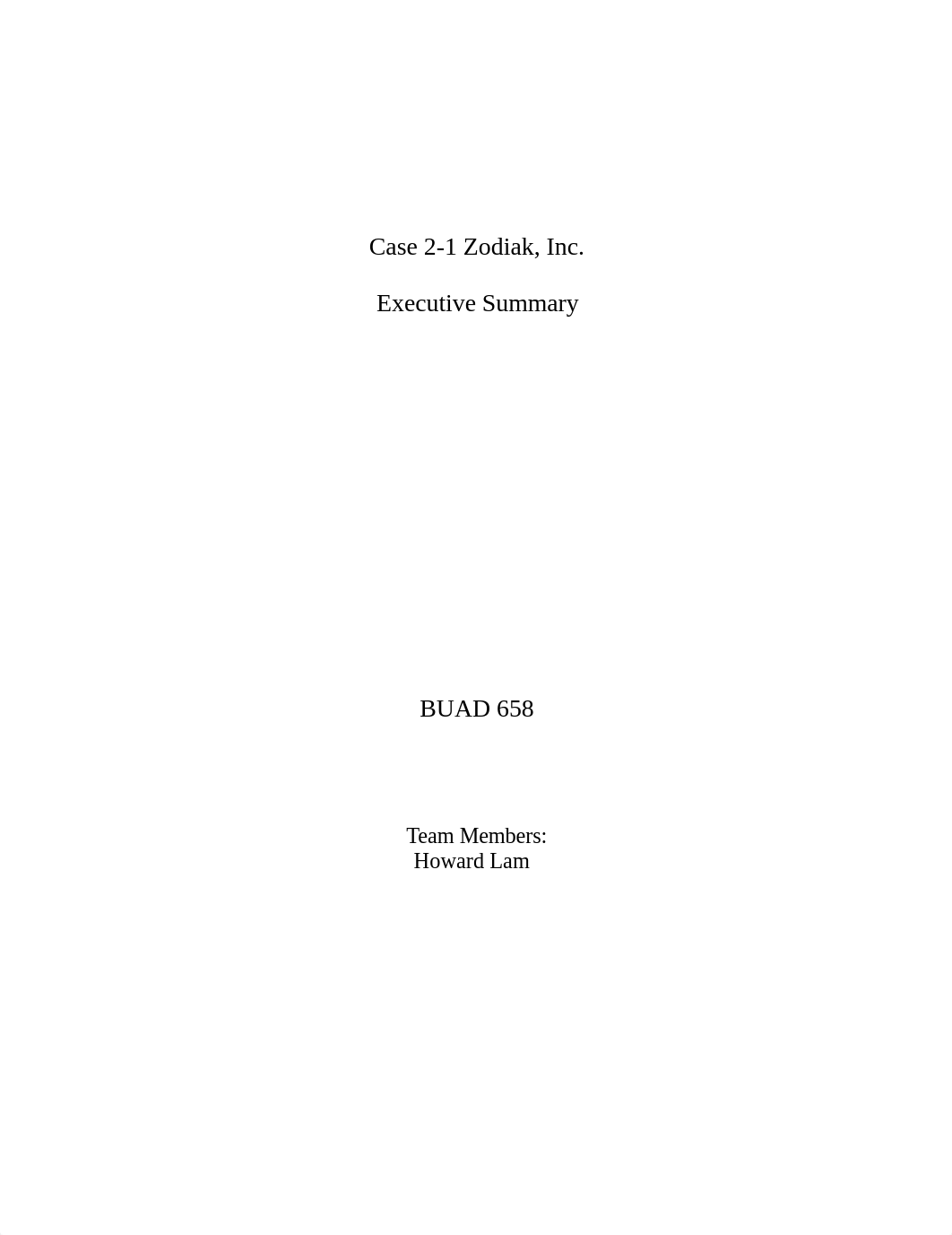 Chapter 2 Case 2-1 Sample Executive Summary 2017.doc_dagpj6izp5w_page1