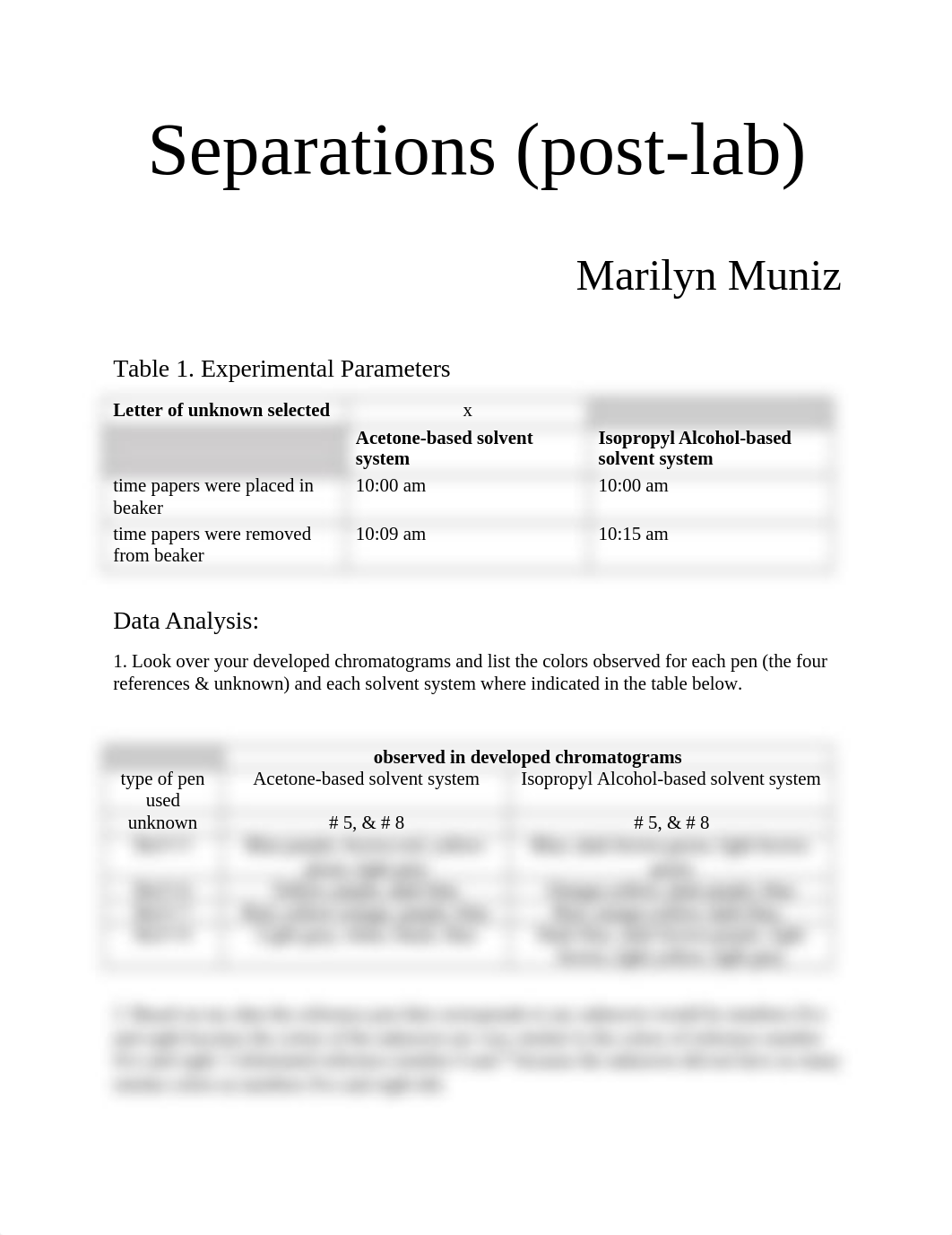 CHM 1025C - Separations (post lab) Assignment.docx_dahnm4lym18_page1