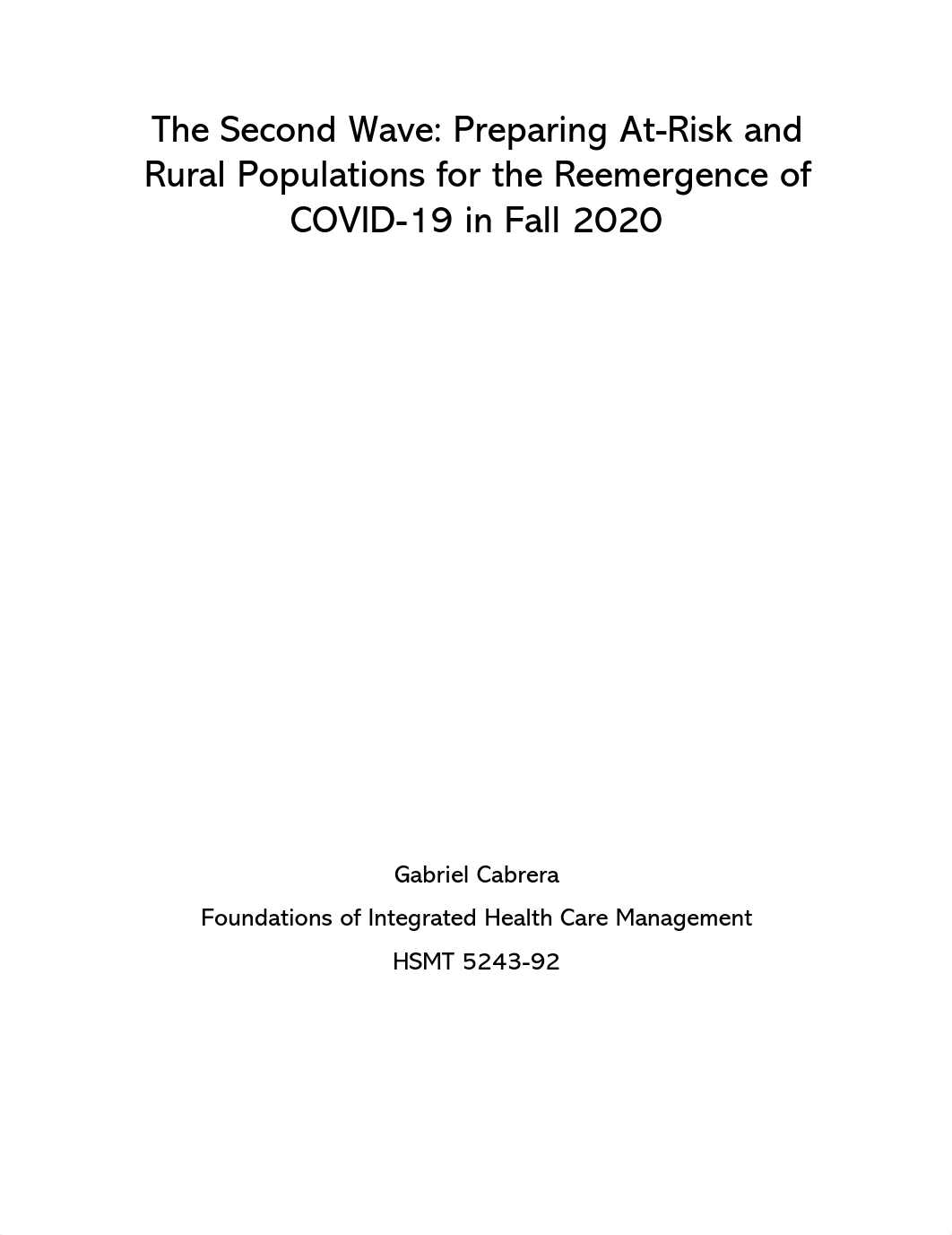 The Second Wave - Preparing At Risk and Rural Populations for the Reemergence of COVID19 in Fall 202_dahvg81jll8_page1