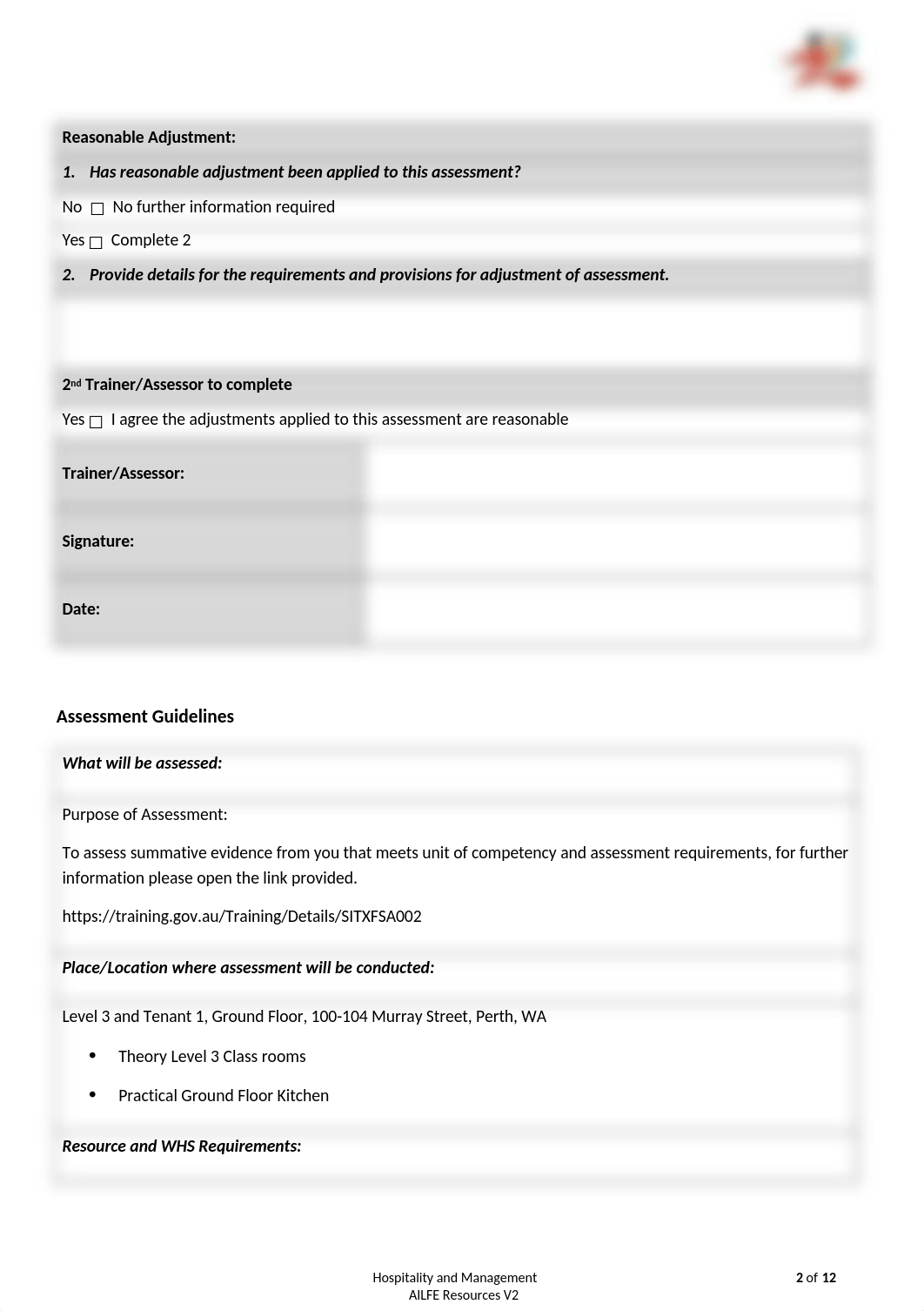 SITXFSA002 AT 3 Case Study Sofi.docx_daiysv911l8_page2