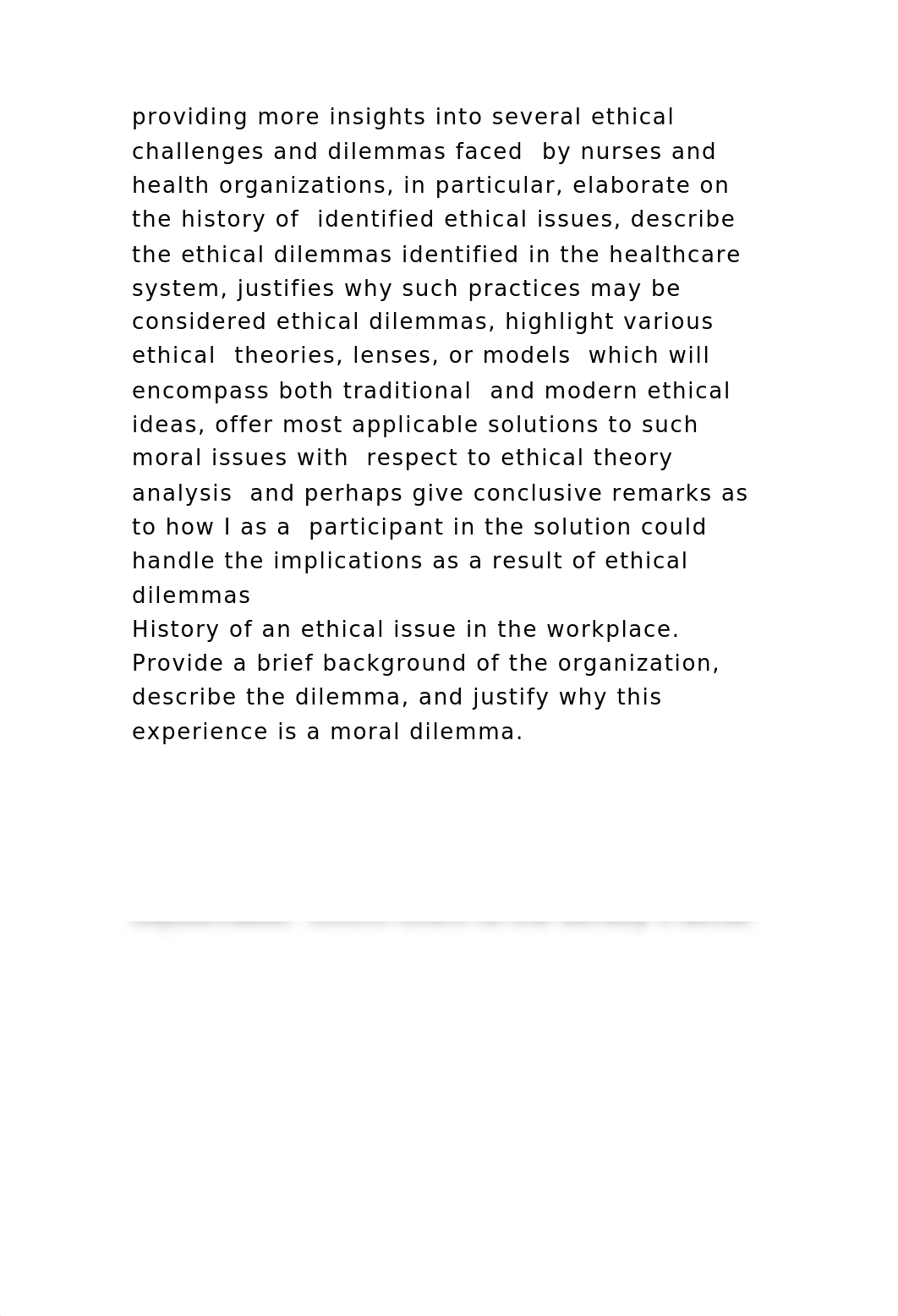 Running Head ETHICAL ISSUES AND DILEMMAS IN HEALTHCARE SYSTEM   .docx_daj0u42cbpr_page4