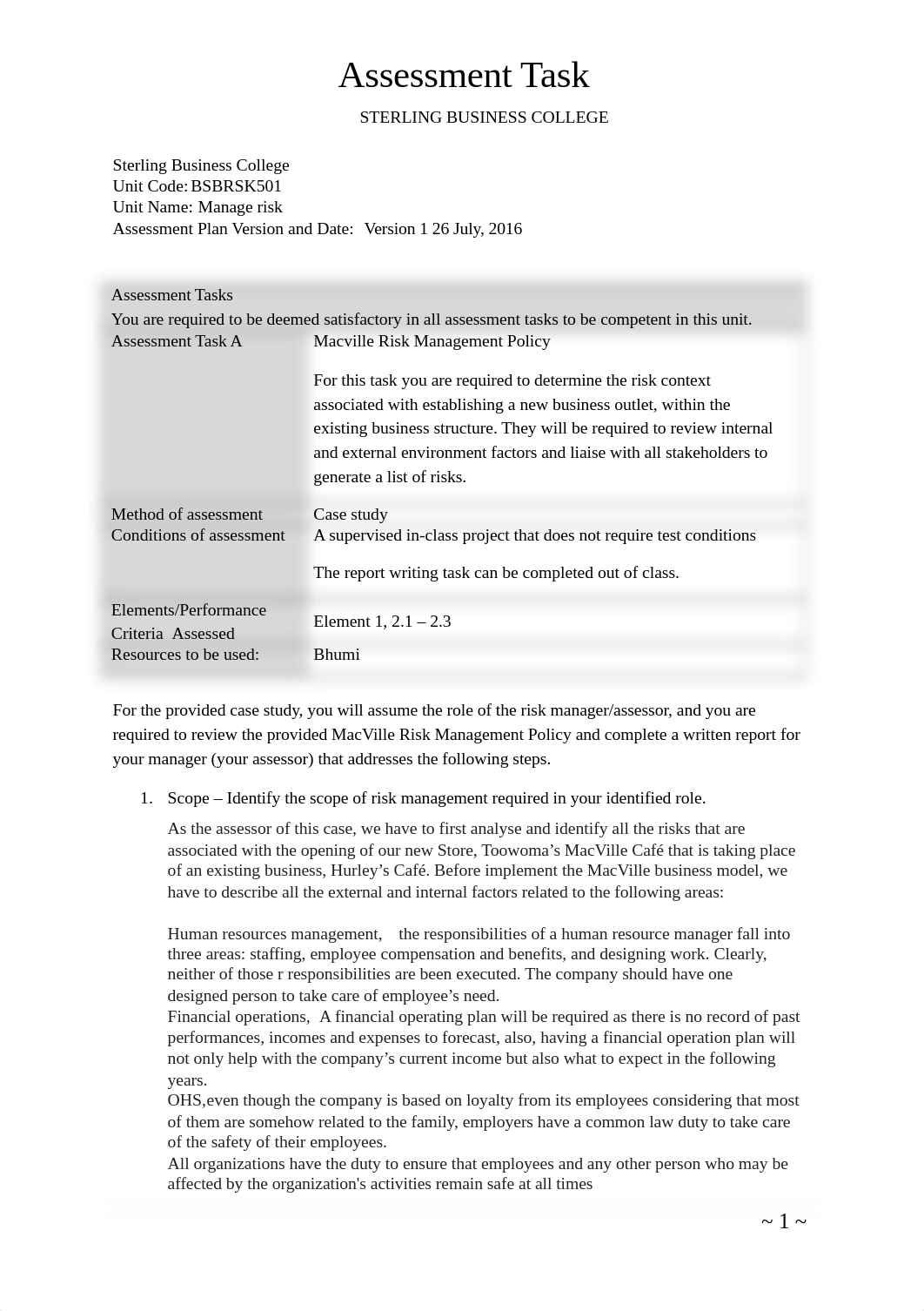 BSBRSK501 Ramos A.docx_daj2ekt24pf_page1