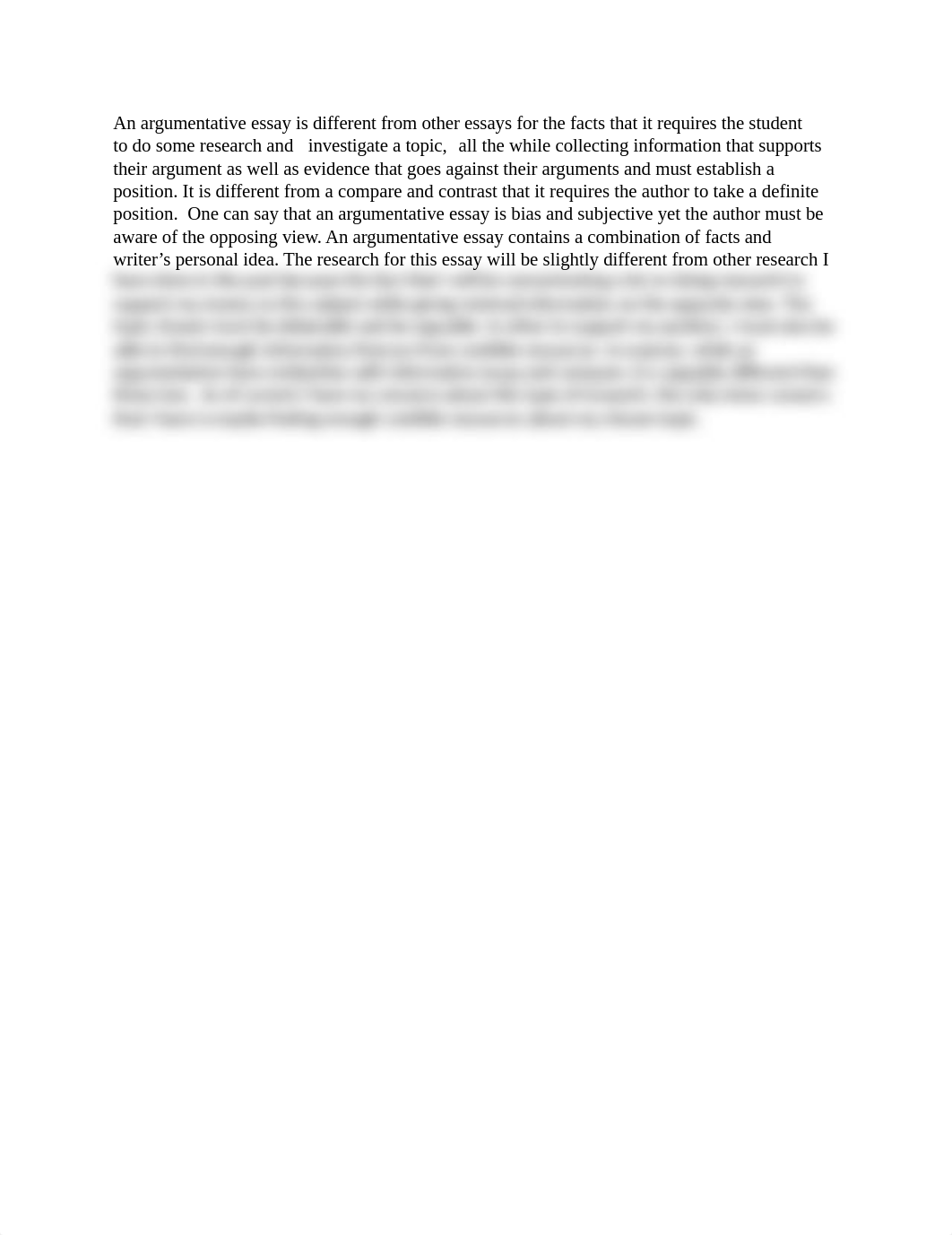 An argumentative essay is different from other essays for the facts that it requires the student to_dajgijacz0q_page1