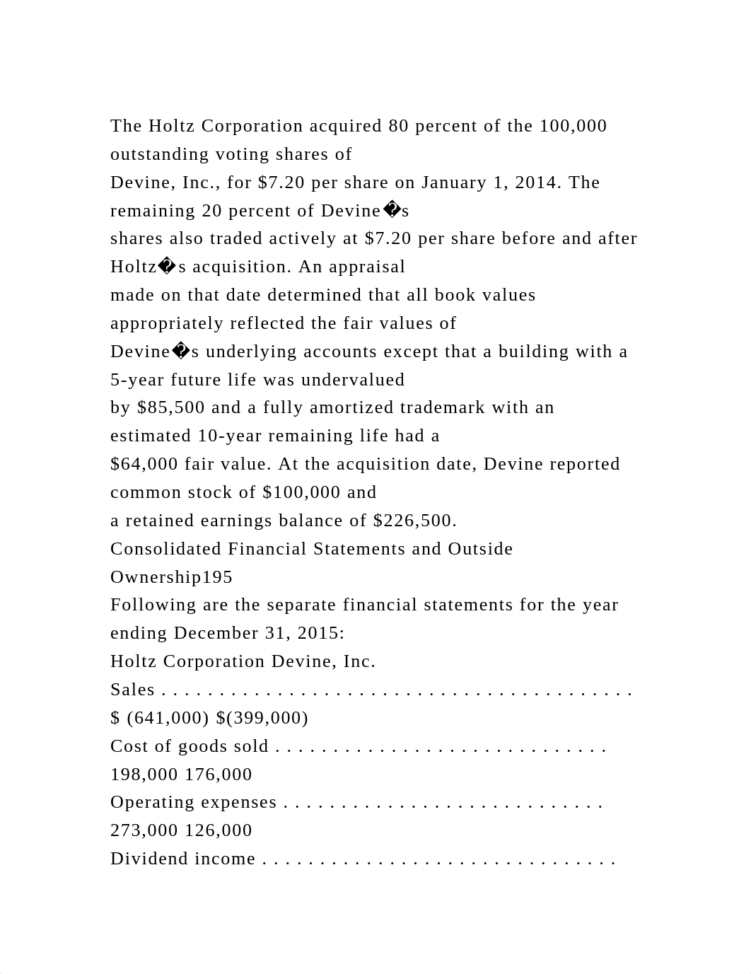 The Holtz Corporation acquired 80 percent of the 100,000 outstanding.docx_dajmixj0ae3_page2