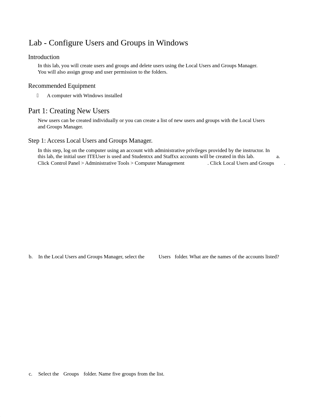 12.3.1.9 Lab - Configure Users and Groups in Windows.docx_dak3f88vo3l_page1