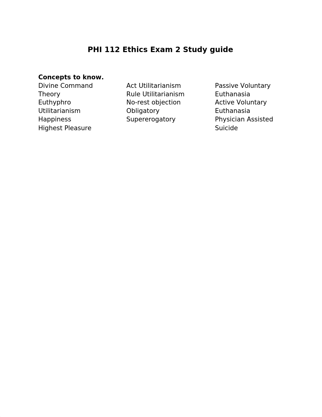 PHI 112 Ethics Exam 2 Study guide (1).docx_dak85298w9y_page1