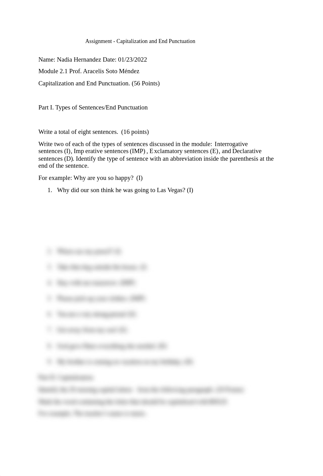 Assignment - Capitalization and End Punctuation Nadia Hernandez.docx_dakb9an02sp_page1