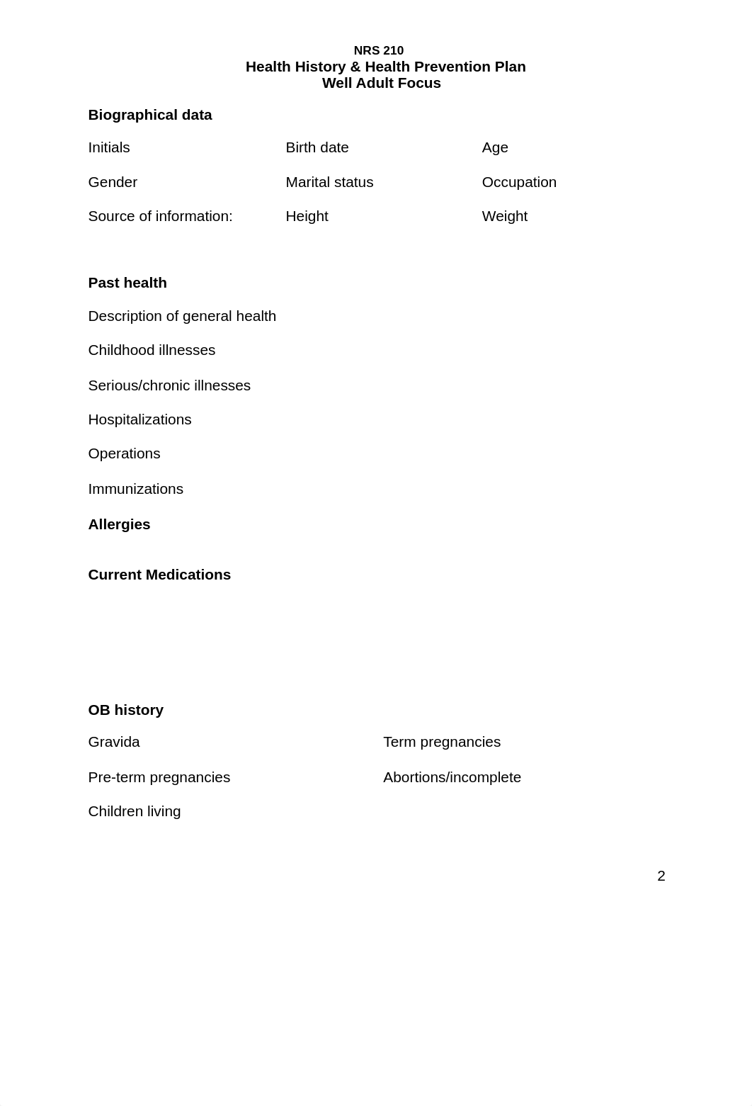 Health History Form_dakbejf4kph_page2