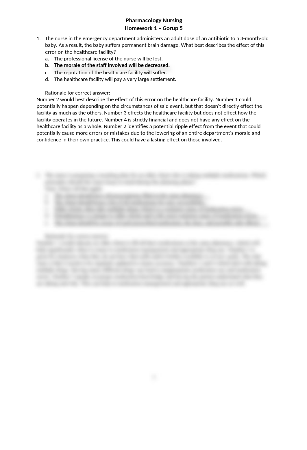 NSG 23 Unit 1 Pharmacology Homework 1 - Group 5.docx_daklmaheiac_page1