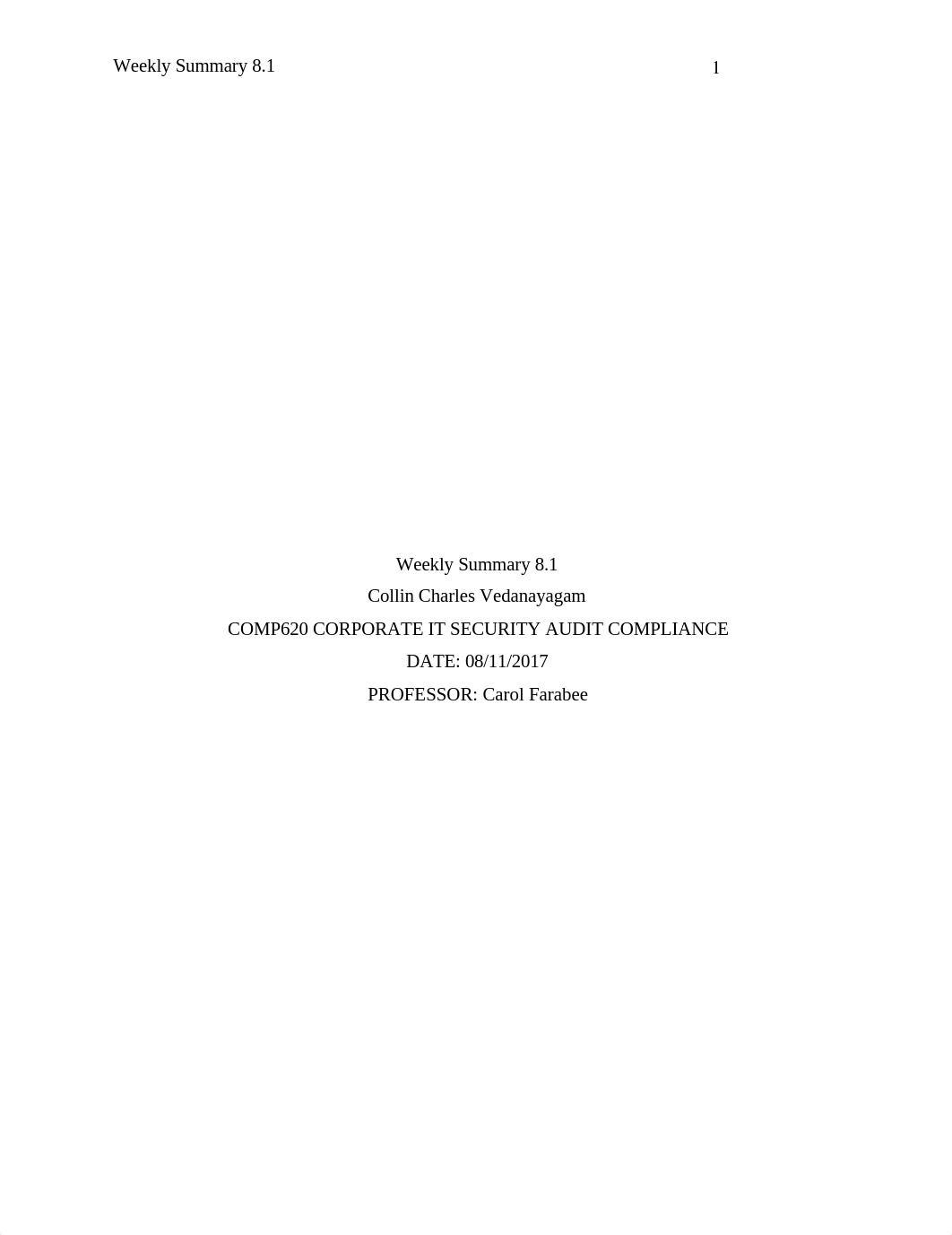 Weekly Summary -8.1 - Corporate IT Security Audit Compliance.docx_daklsepieq4_page1