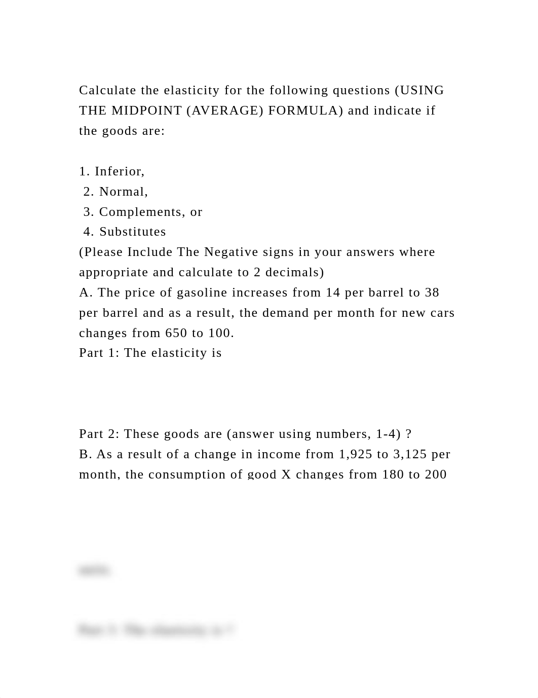 Calculate the elasticity for the following questions (USING THE MIDP.docx_dakn16neptt_page2