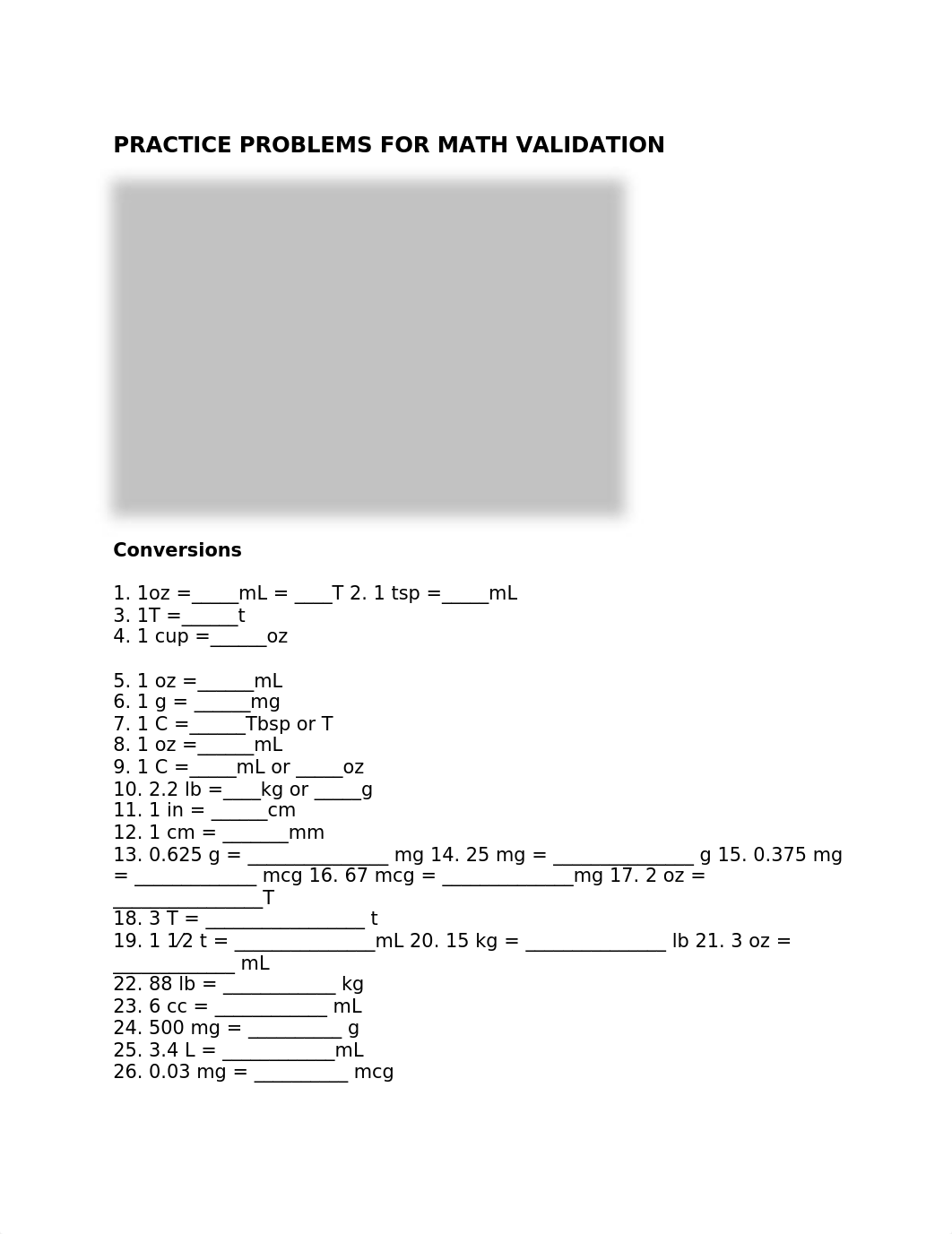 PRACTICE PROBLEMS FOR MATH VALIDATION.docx_dakt475dcj5_page1