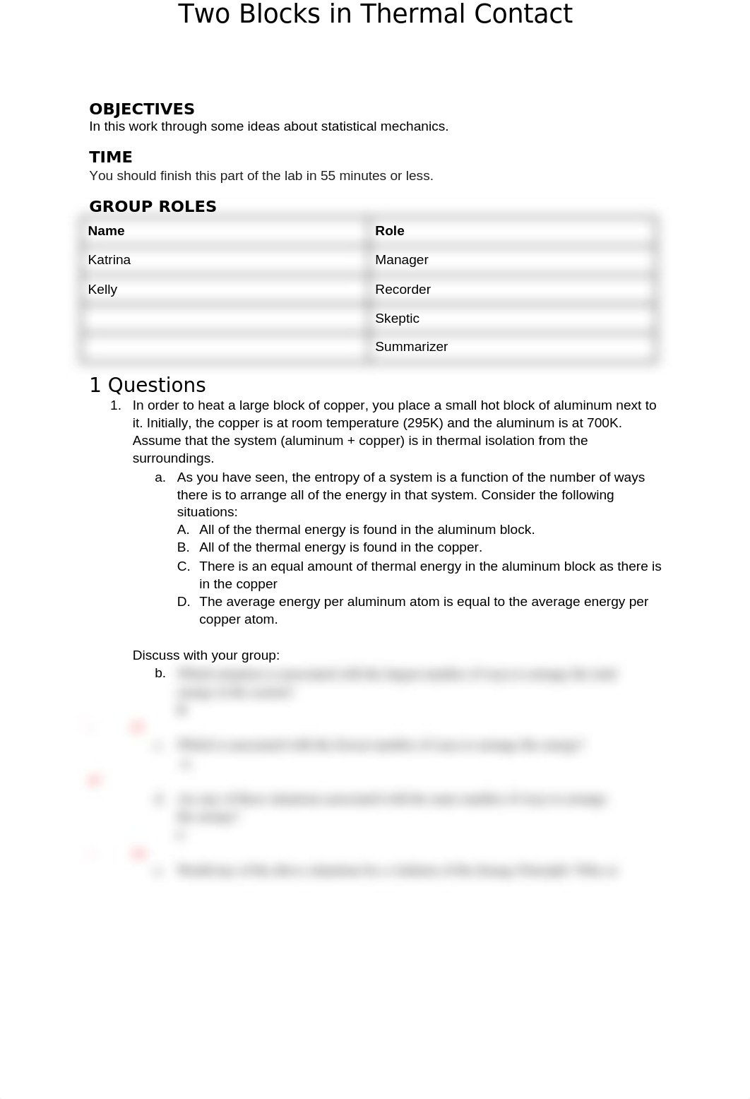 Lab 21: Two Blocks in Thermal Contact - Group A_dal3v6j82s1_page1