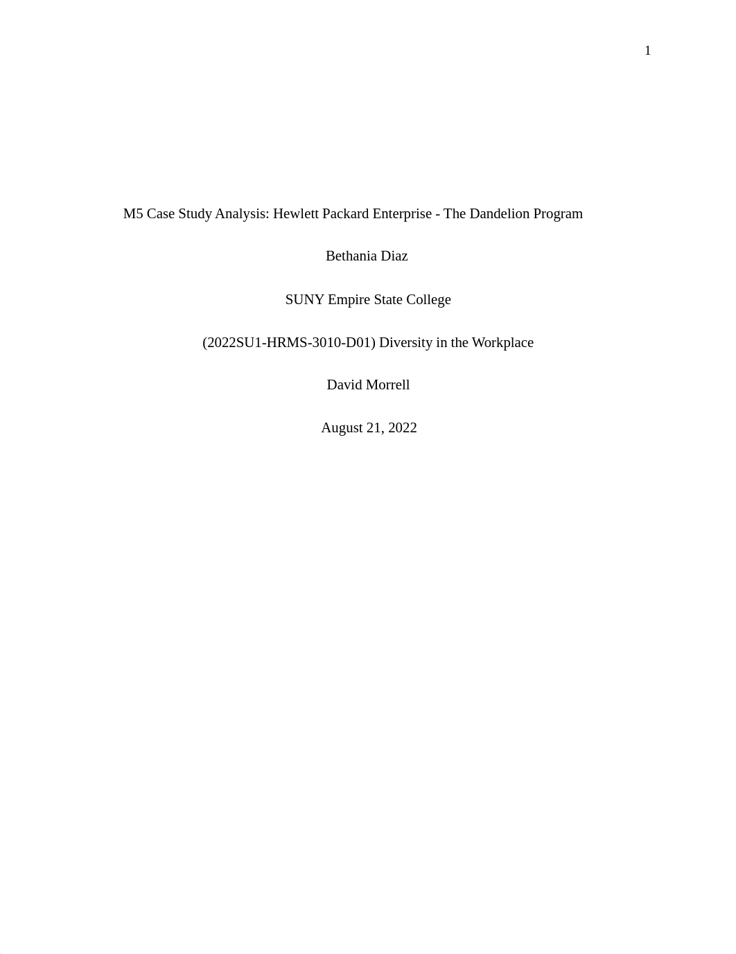 M5 Case Analysis - HPE Dandelion Program.docx_dallh4flb09_page1