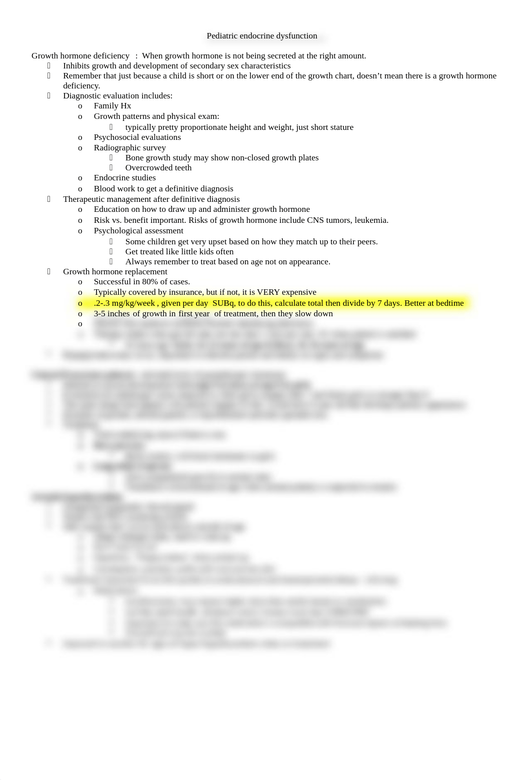 Pediatric endocrine dysfunction study guide.docx_dalnzw3uufo_page1