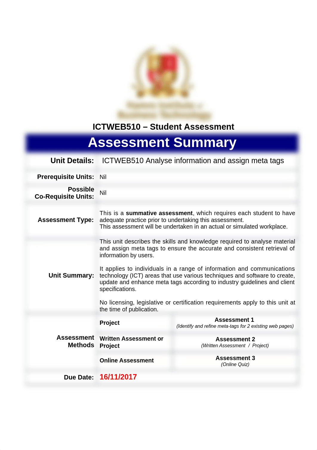 ICTWEB510 Student Assessment (3)complete.doc_dam048hggez_page1